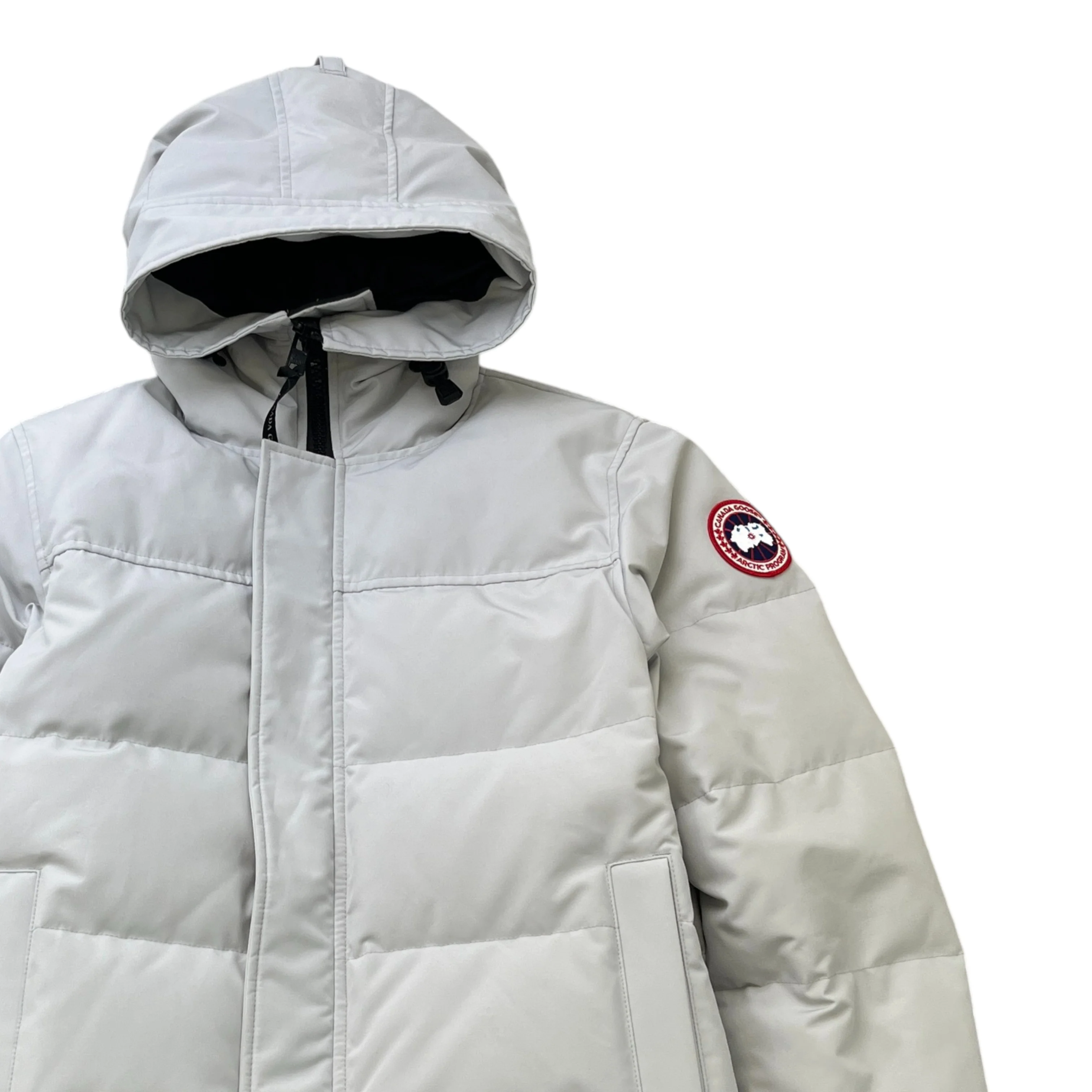 Men's Macmillan Parka Down Jacket Grey Size M - Image 3