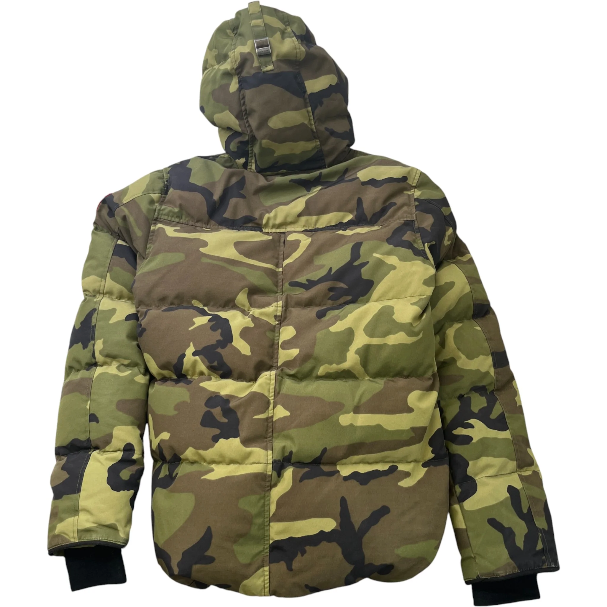 Men's Macmillan Parka Down Jacket Khaki Size S - Image 2