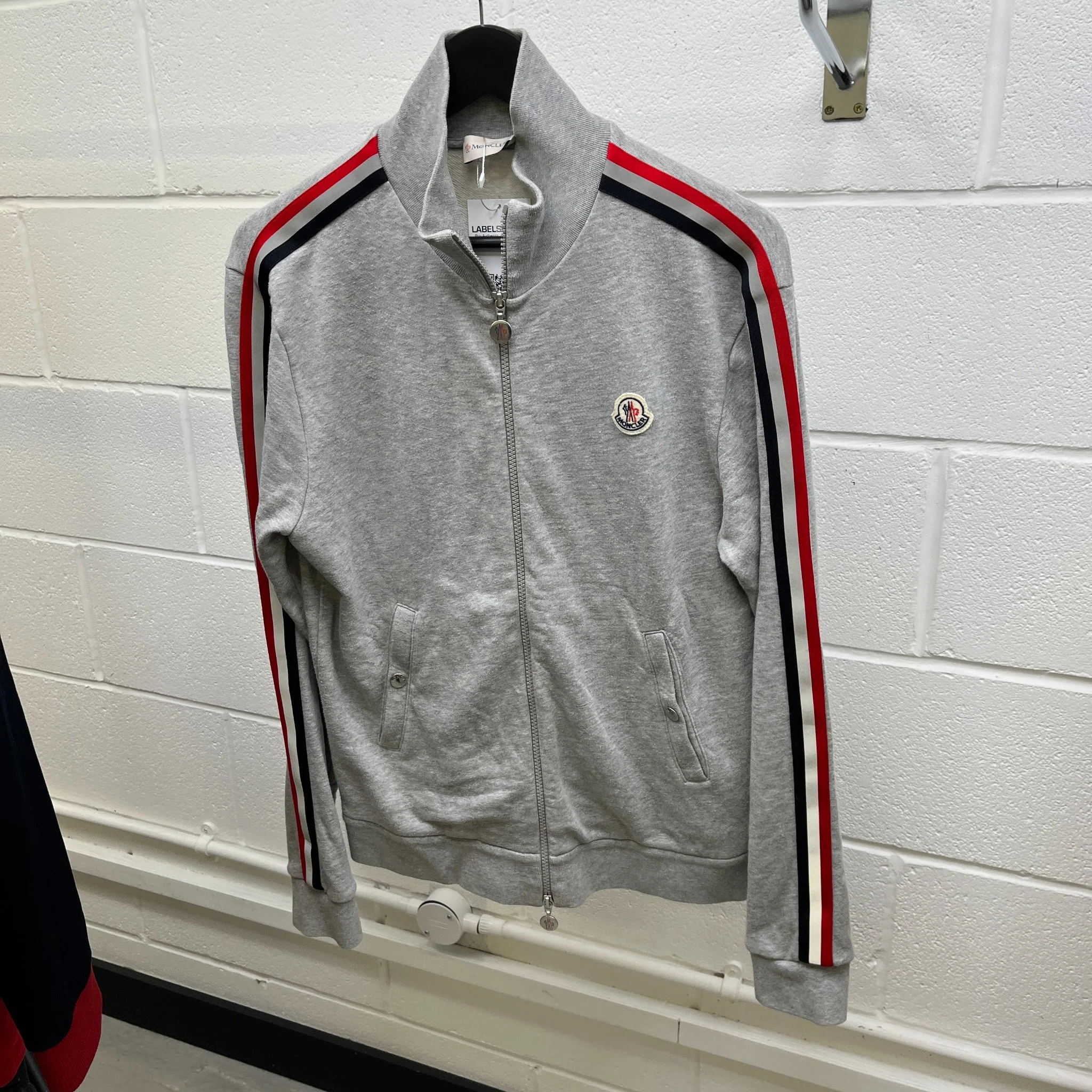 Men's Maglia Cardigan Grey Size L - Image 7