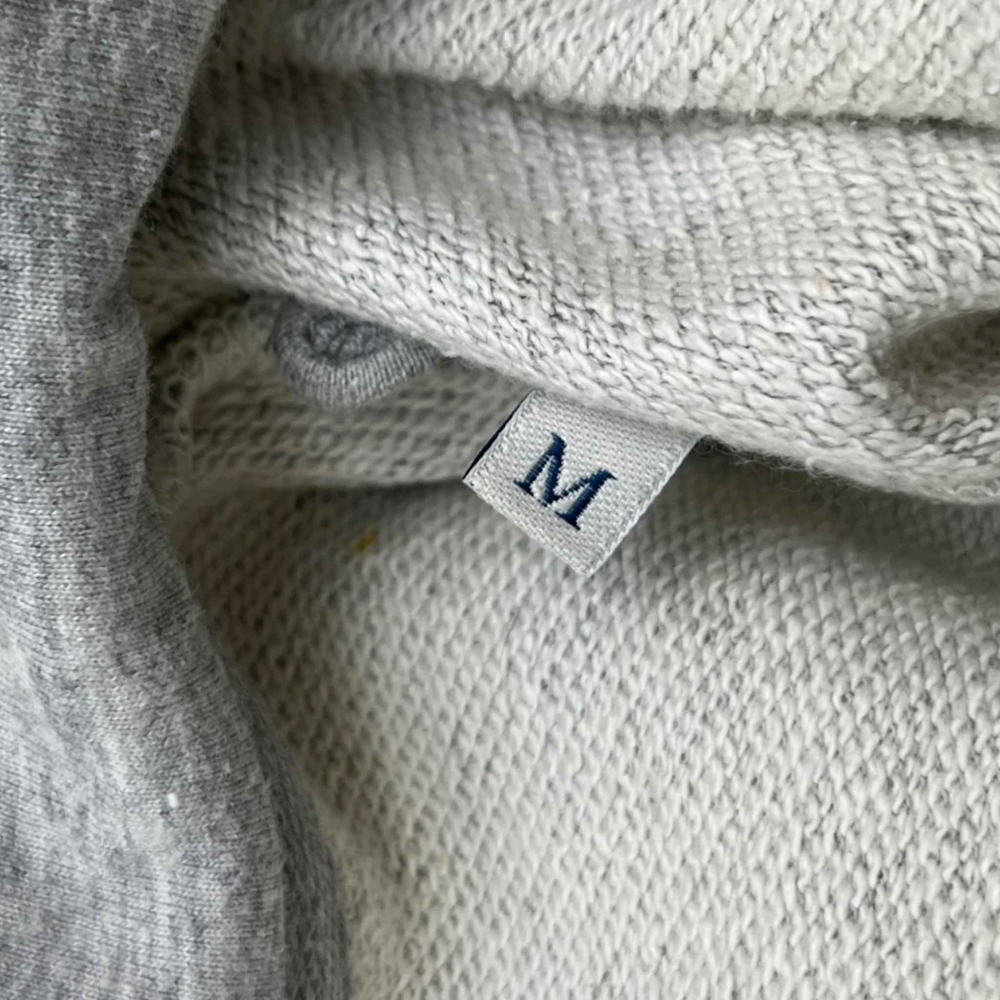 Men's Maglia Cardigan Hoodie Grey Size M - Image 7