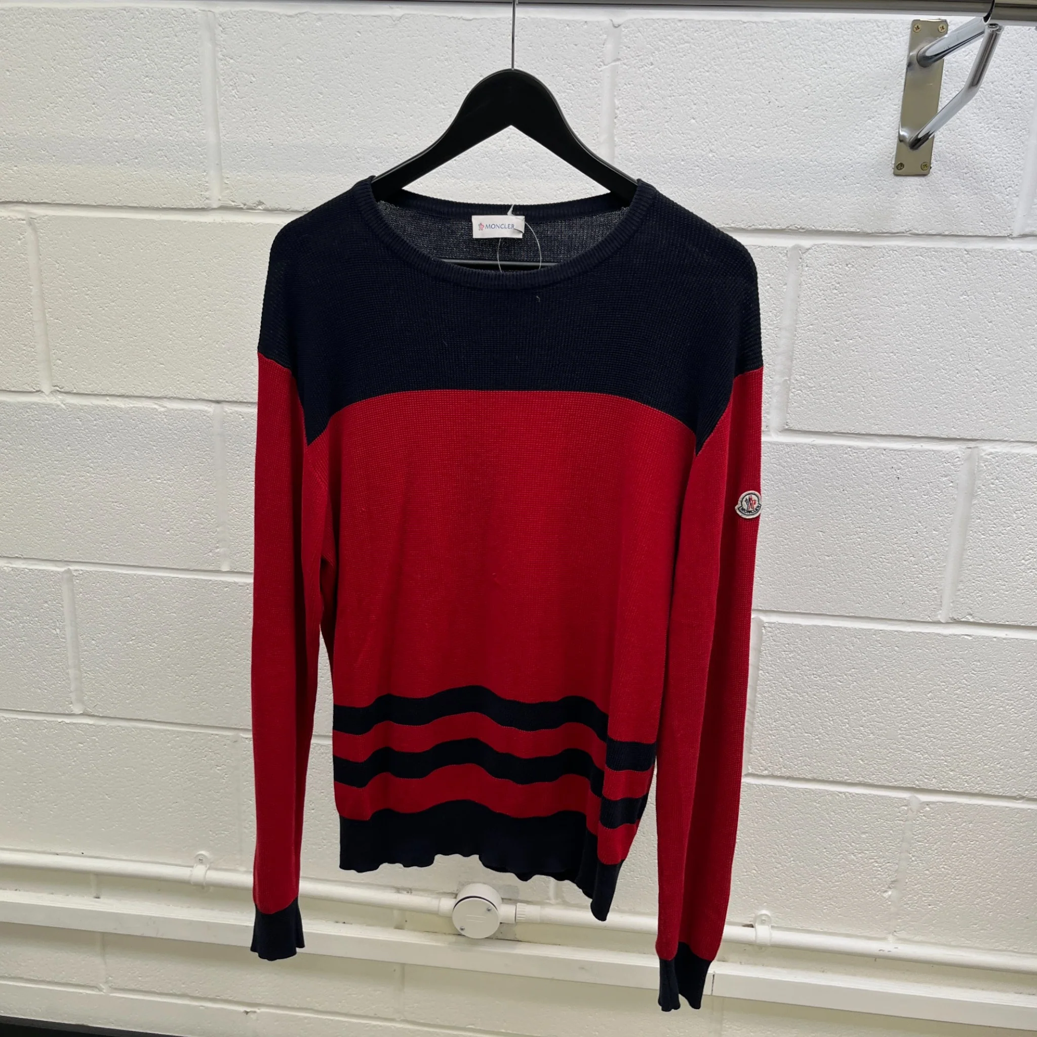 Men's Maglia Girocollo Jumper Red Size XL - Image 8