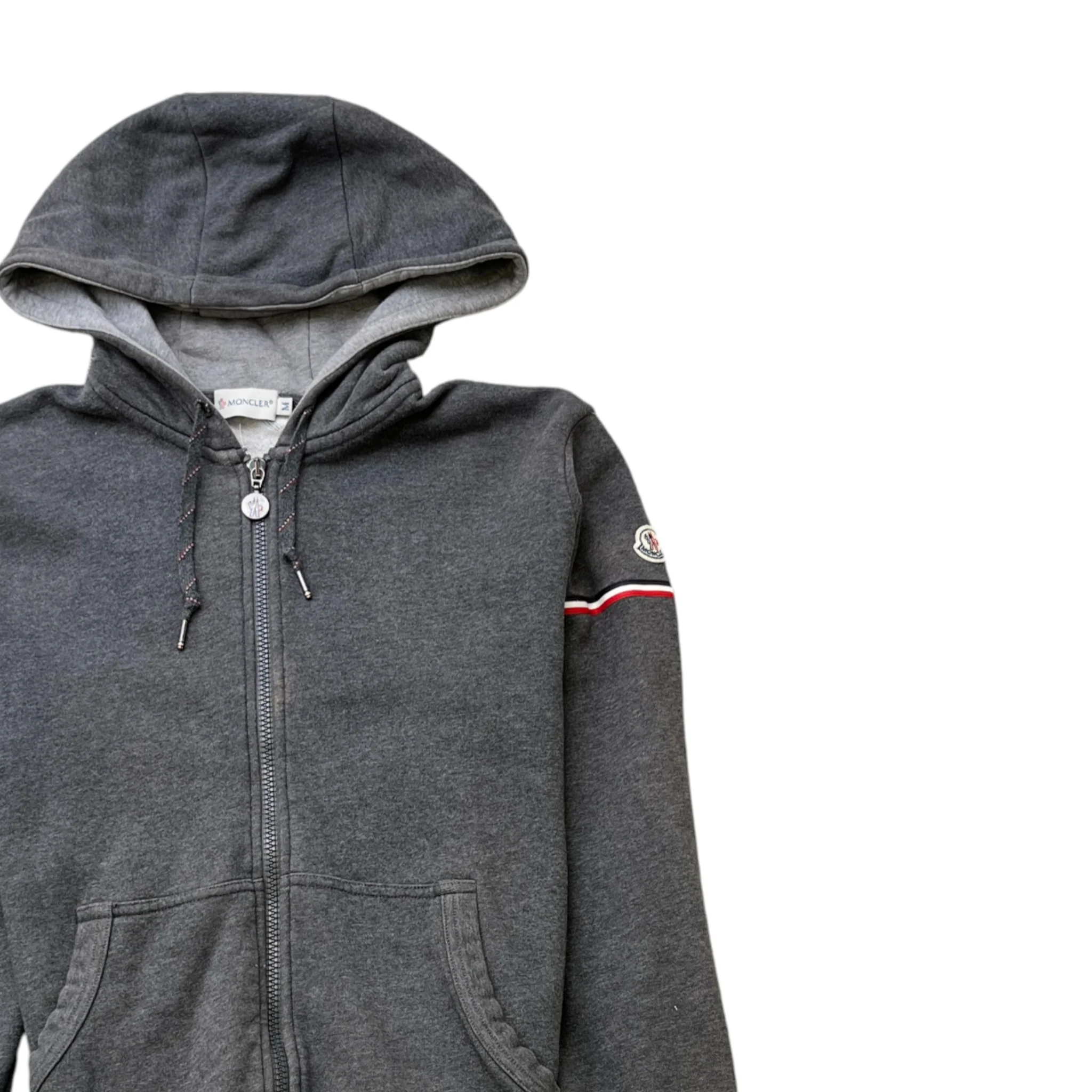 Men's Maglia Hoodie Grey Size M - Image 3