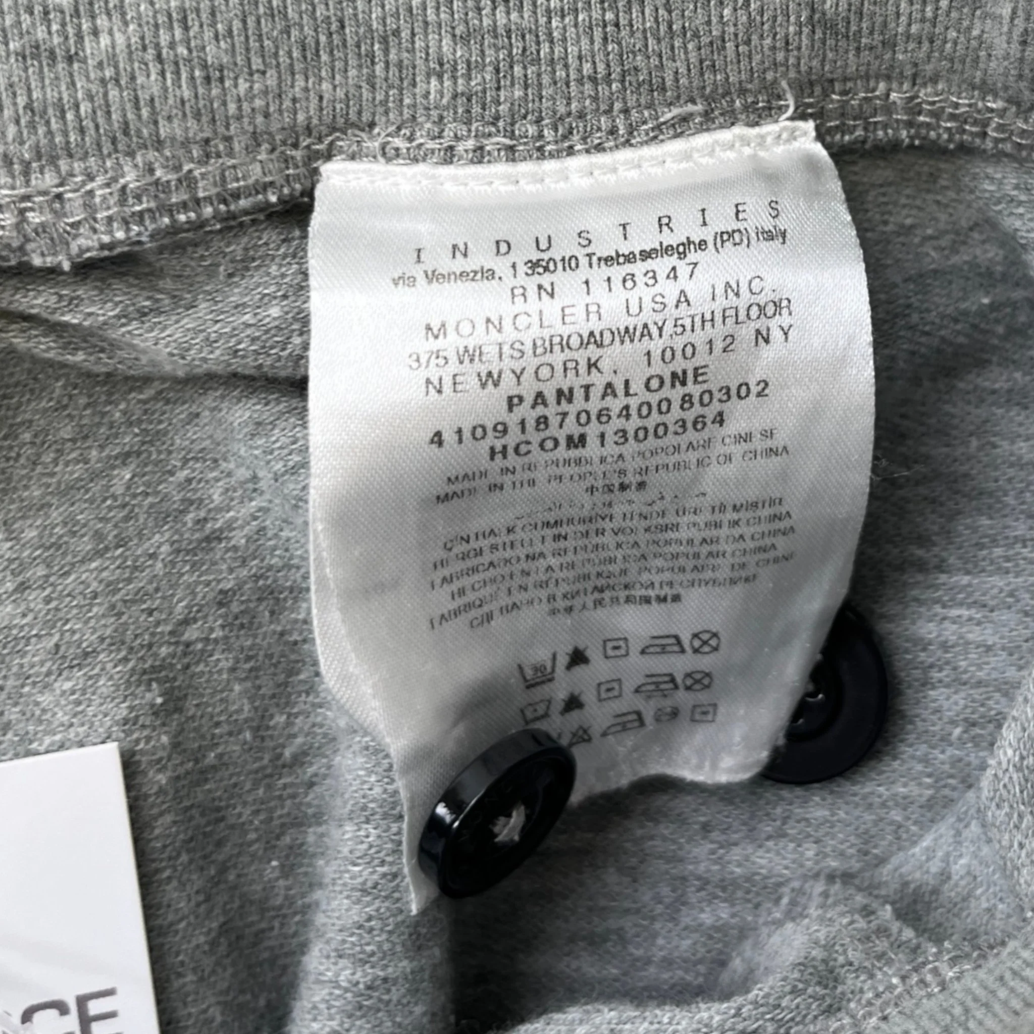 Men's Maglia Joggers Grey Size S - Image 8
