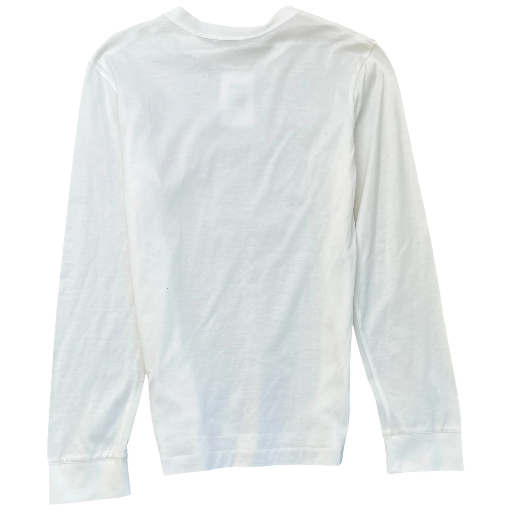 Men's Maglia Long Sleeve T-Shirt White Size S - Image 2