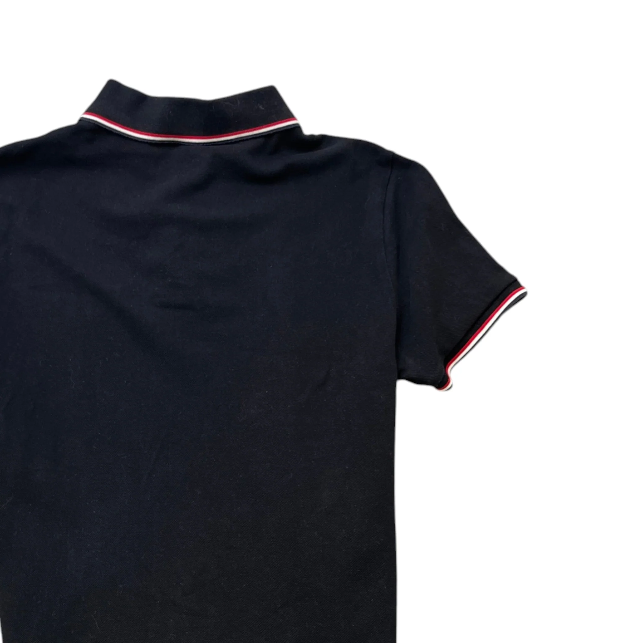 Men's Maglia Polo Shirt Black Size L - Image 4