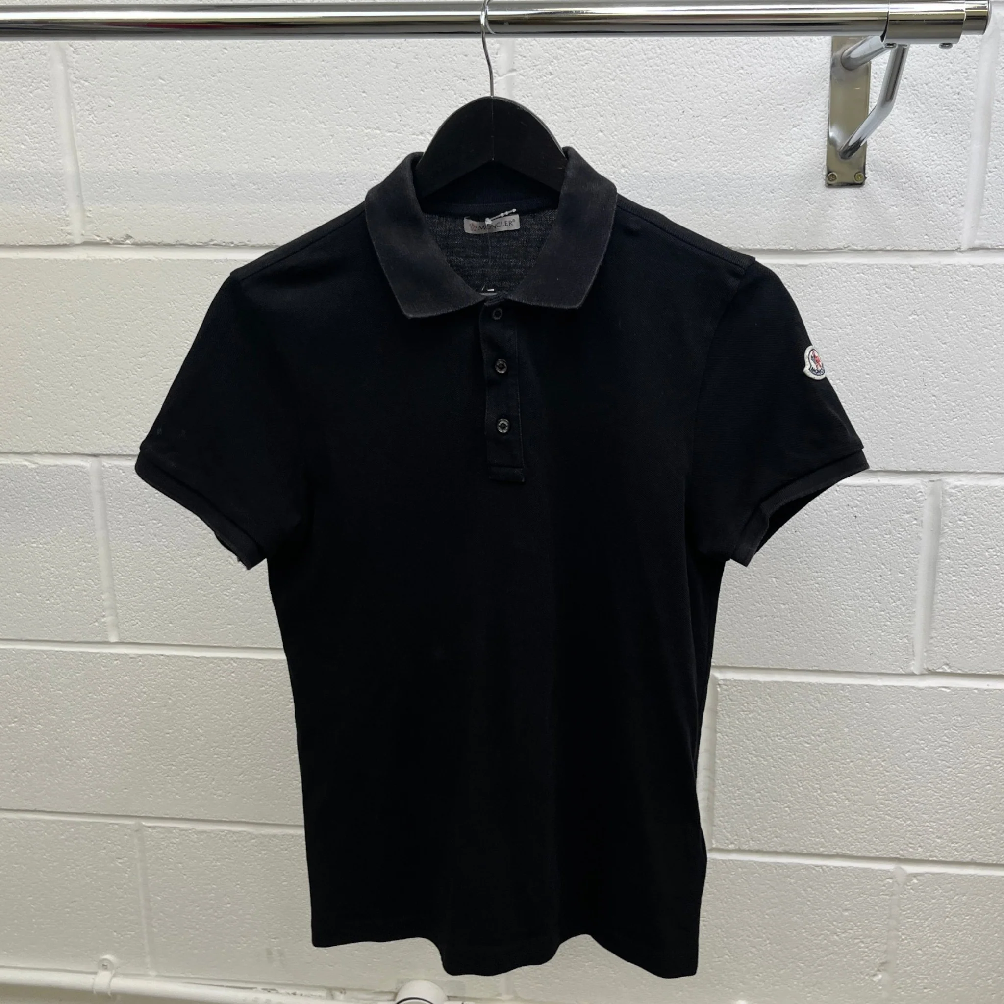 Men's Maglia Polo Shirt Black Size XS - Image 9