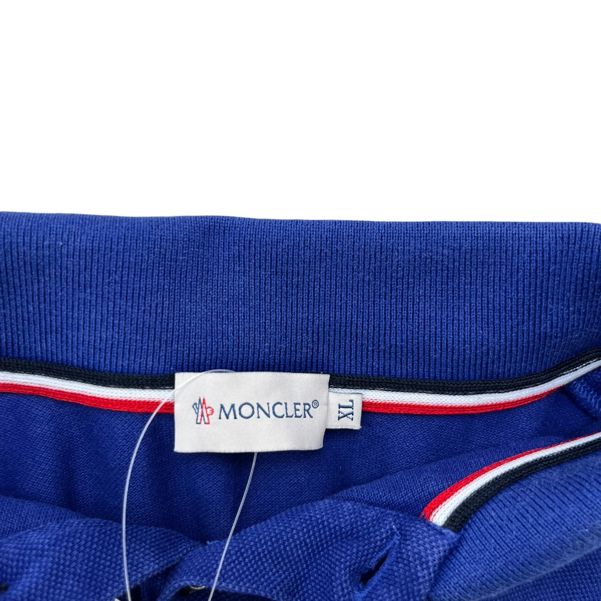 Men's Maglia Polo Shirt Blue Size XL - Image 7