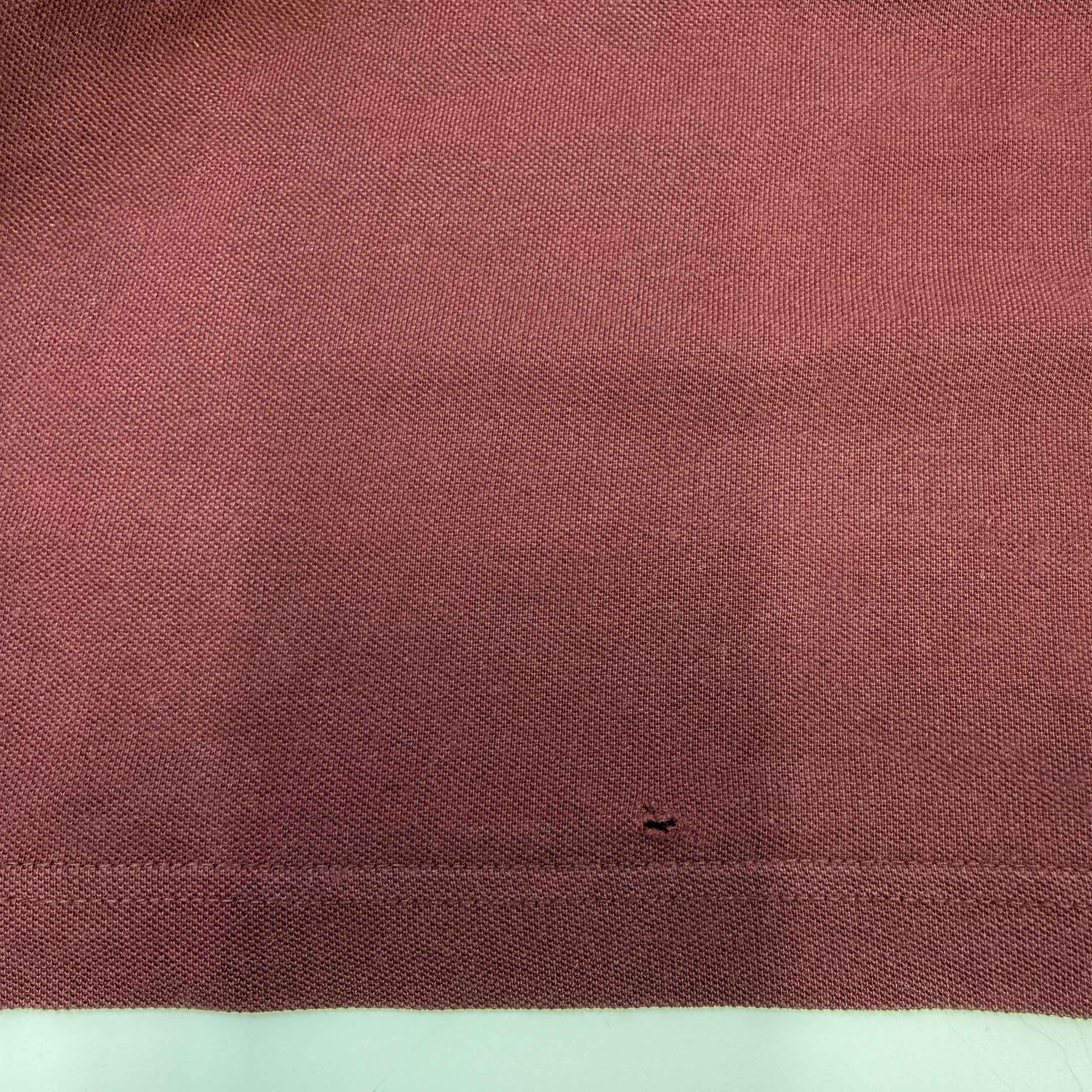 Men's Maglia Polo Shirt Burgundy Size L - Image 10