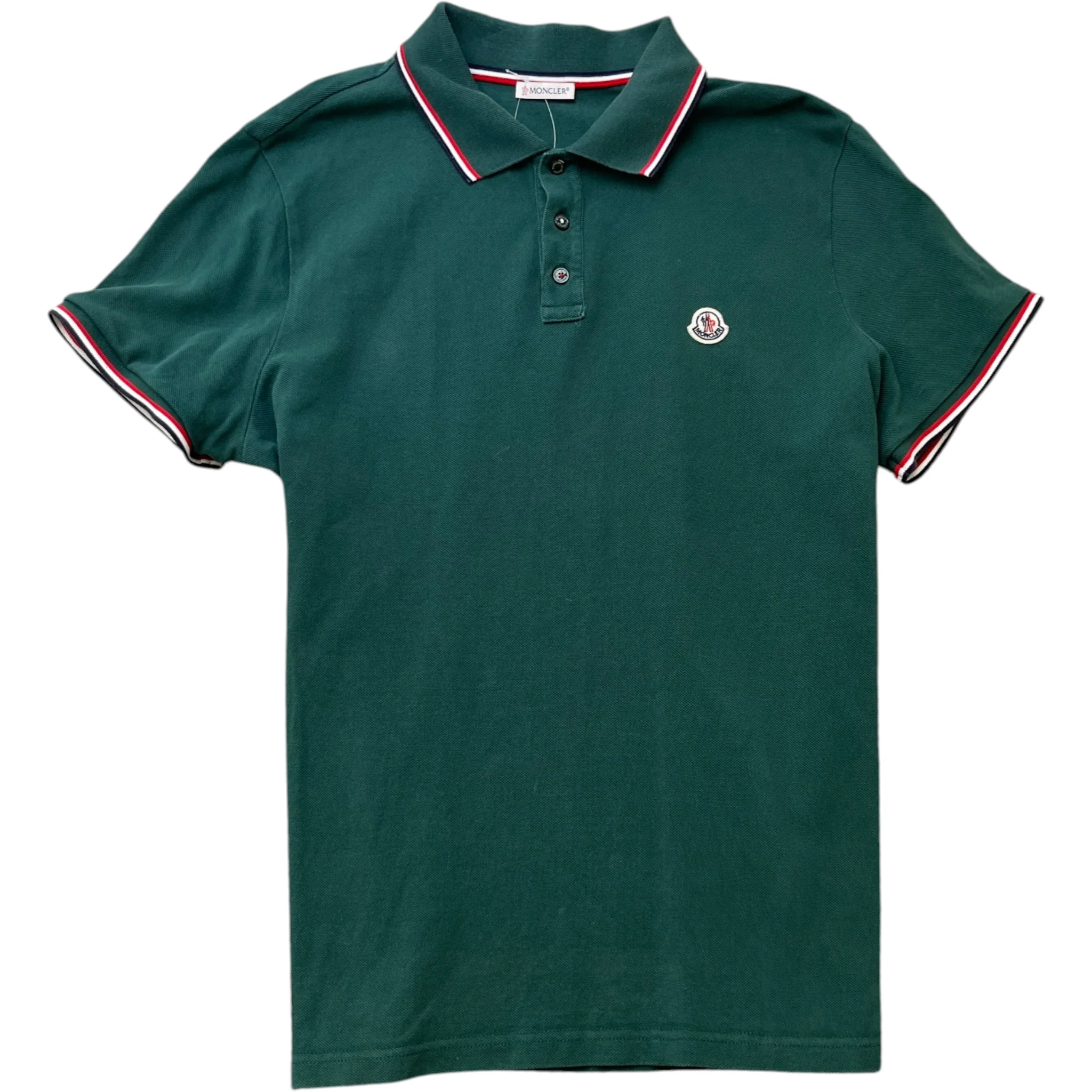 Men's Maglia Polo Shirt Green Size XL