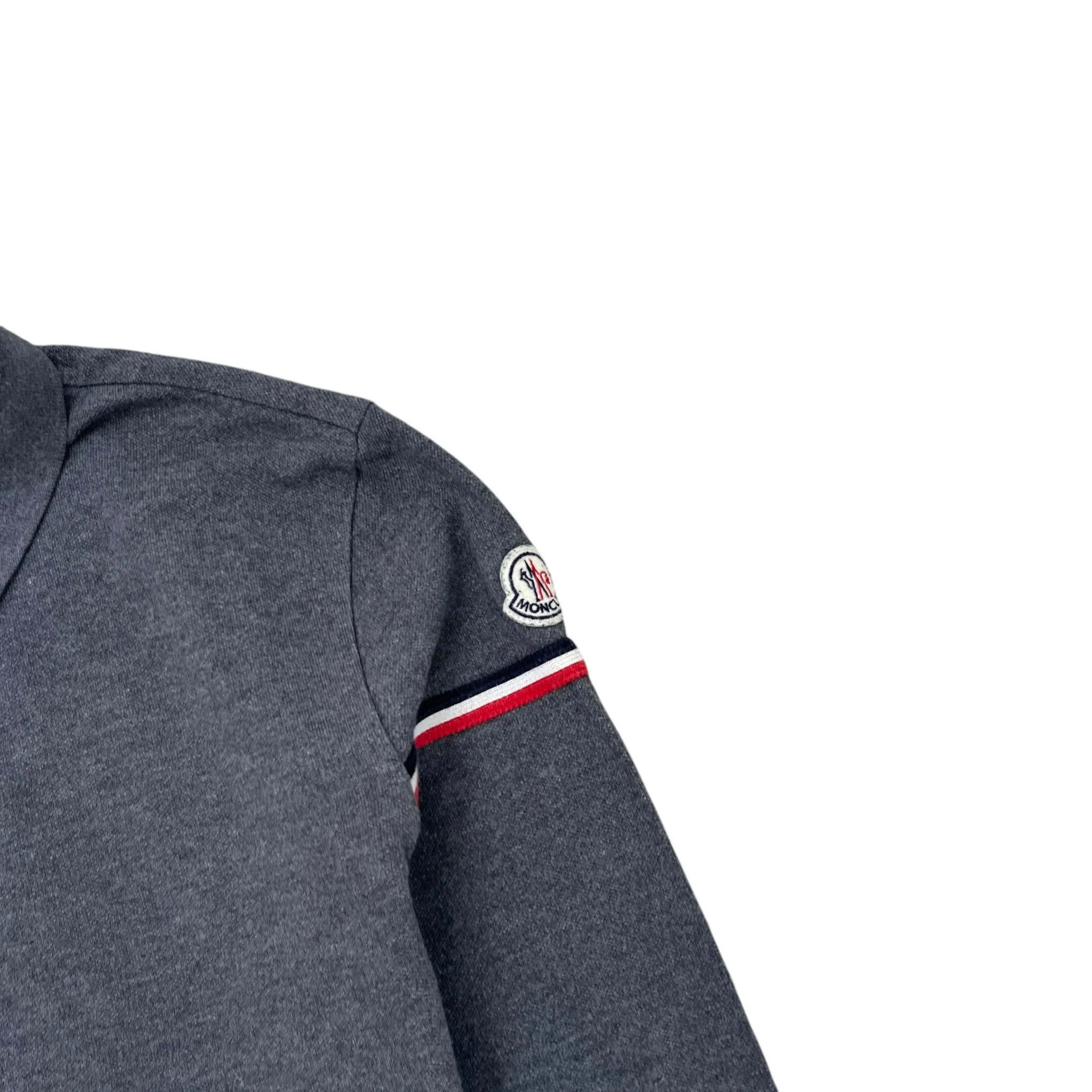 Men's Maglia Polo Shirt Grey Size L - Image 5