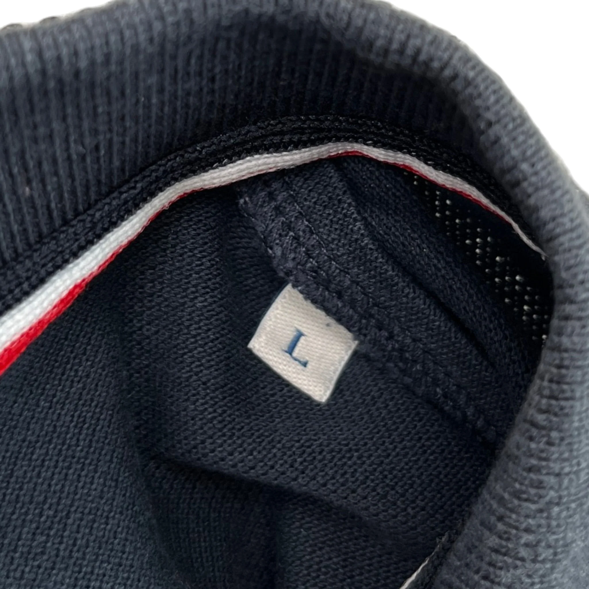 Men's Maglia Polo Shirt Navy Size L - Image 7