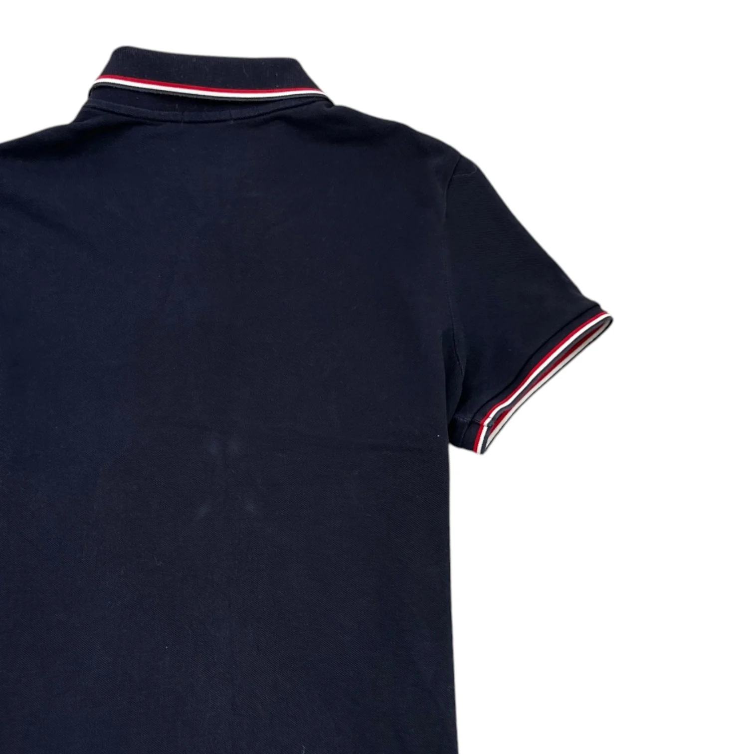 Men's Maglia Polo Shirt Navy Size M - Image 4