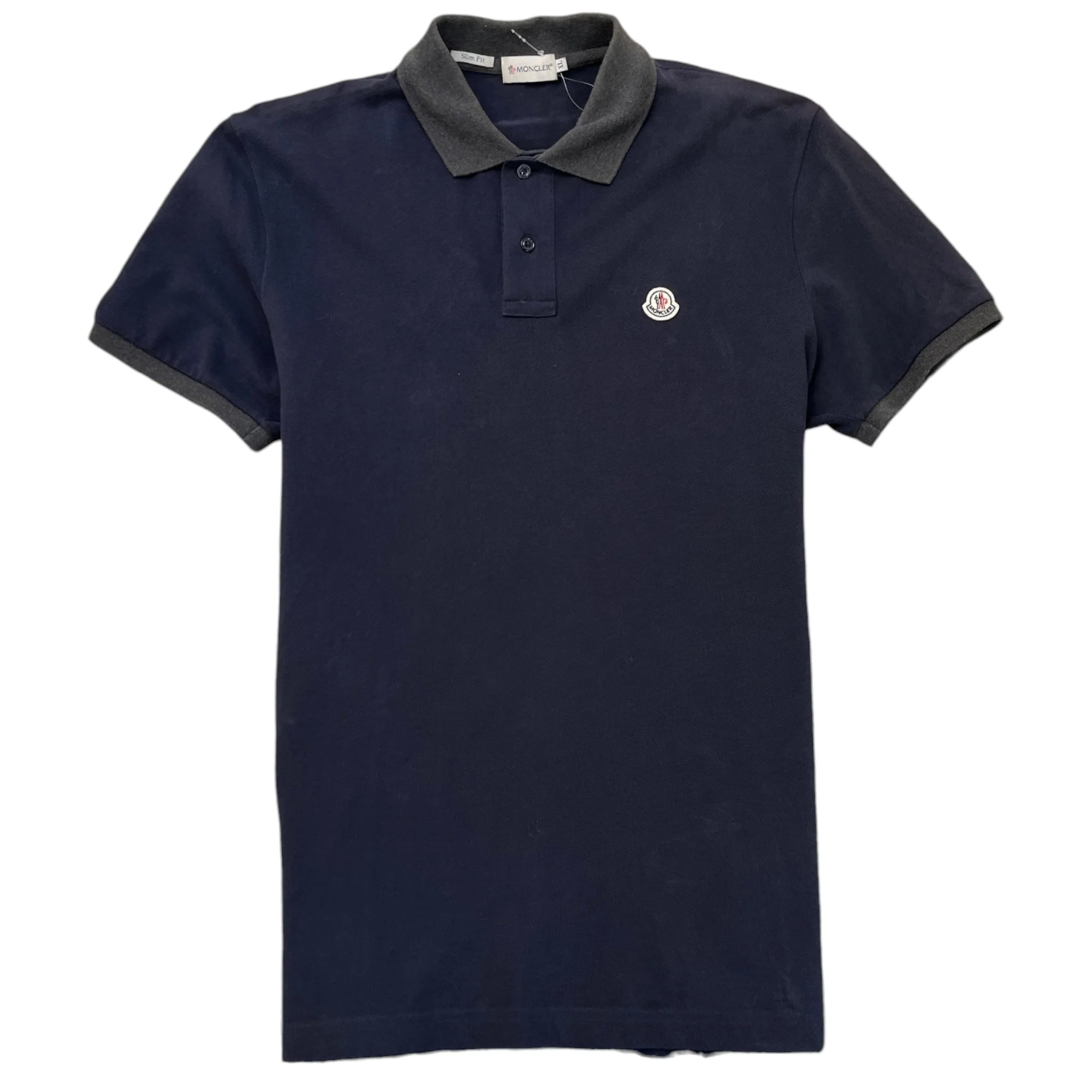 Men's Maglia Polo Shirt Navy Size XL