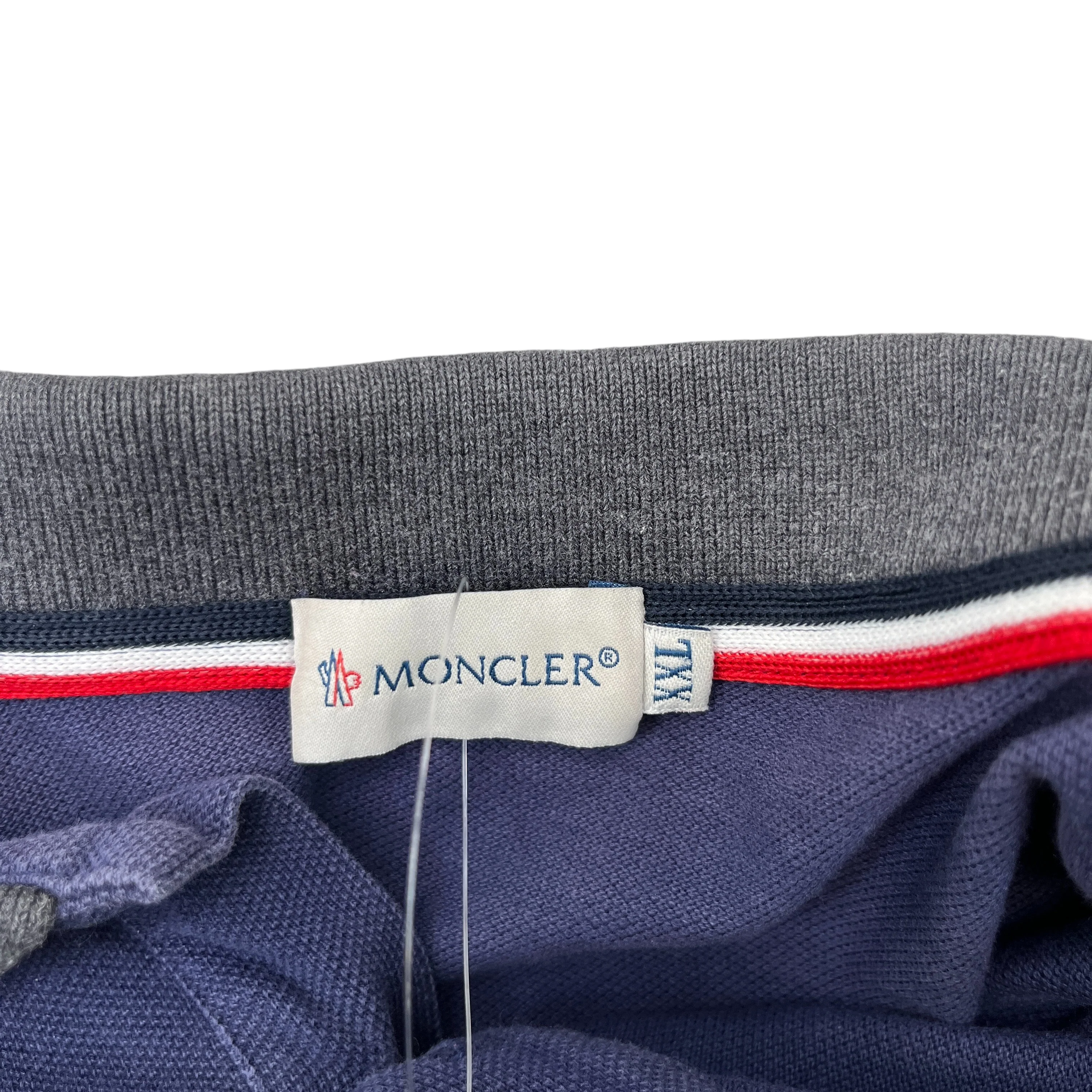Men's Maglia Polo Shirt Navy Size XXL - Image 7