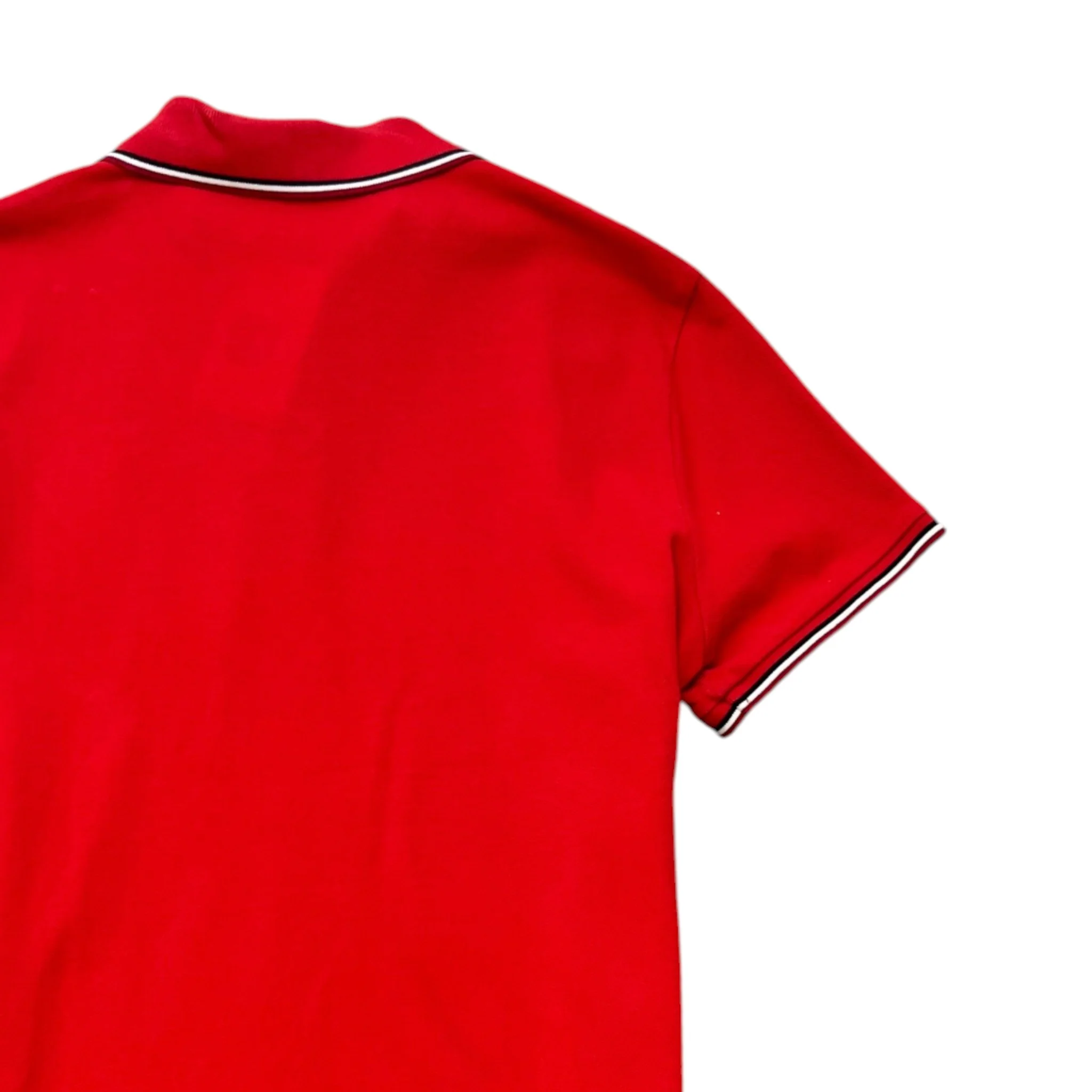 Men's Maglia Polo Shirt Red Size L - Image 4