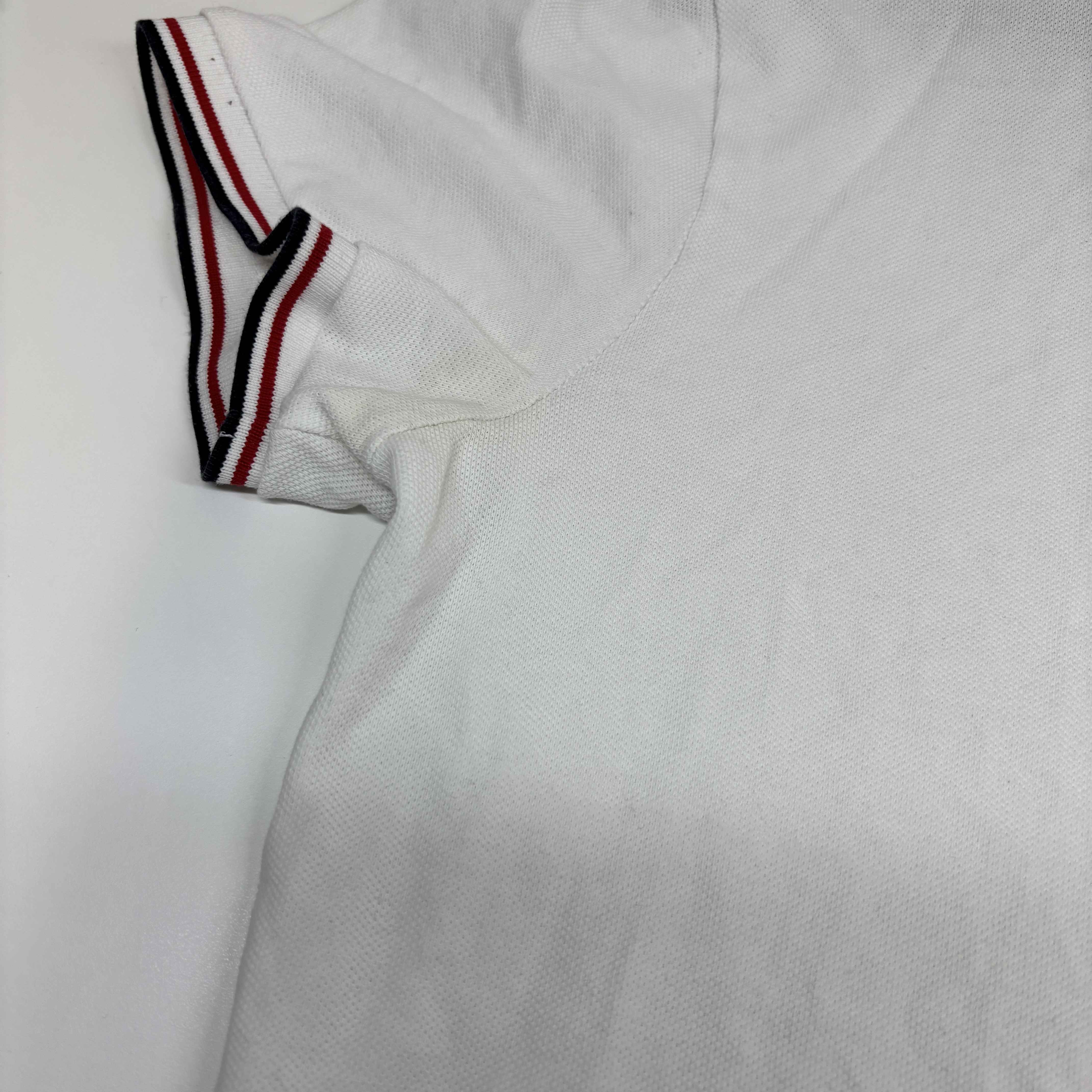 Men's Maglia Polo Shirt White Size S - Image 11
