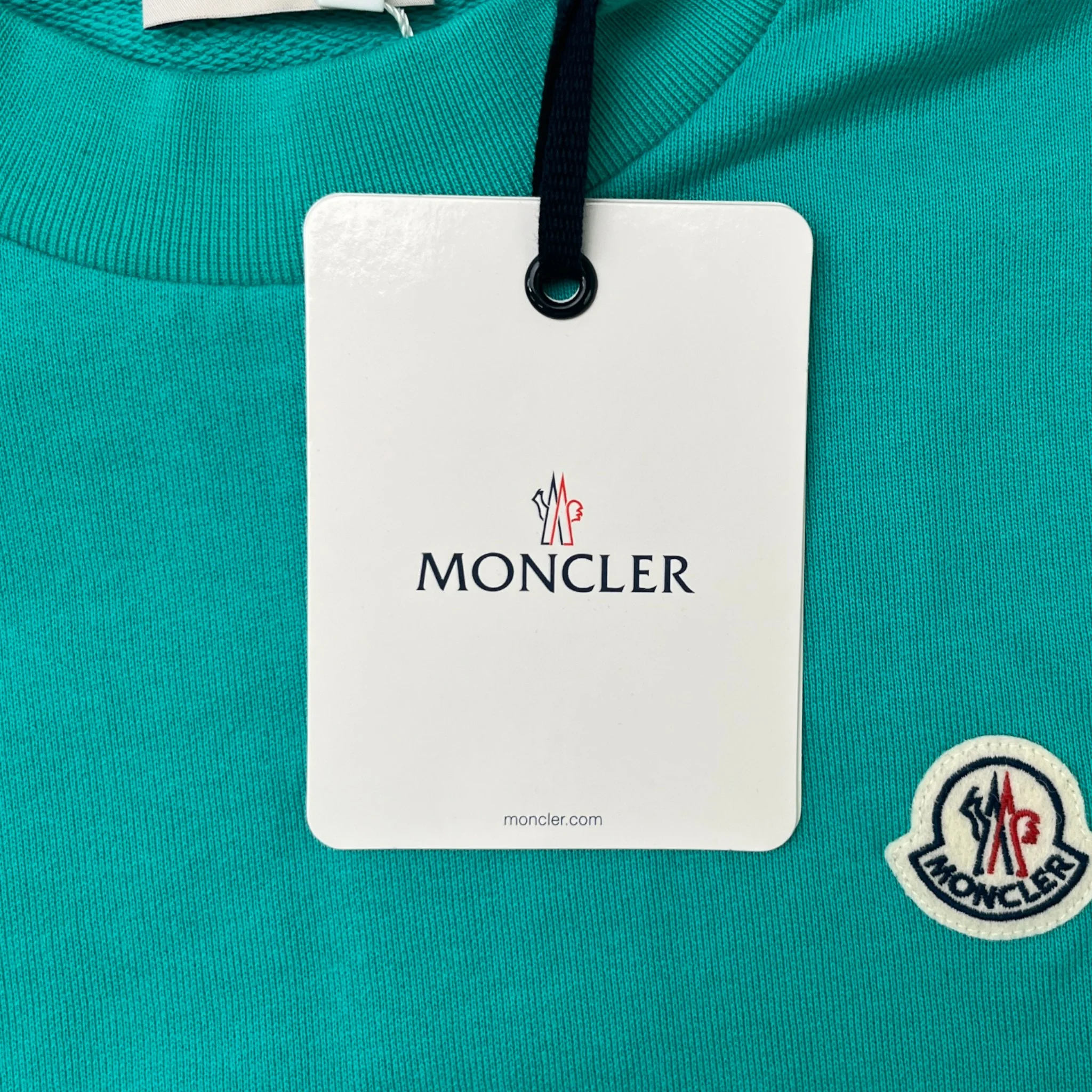 Men's Maglia Sweatshirt Green Size S - Image 6