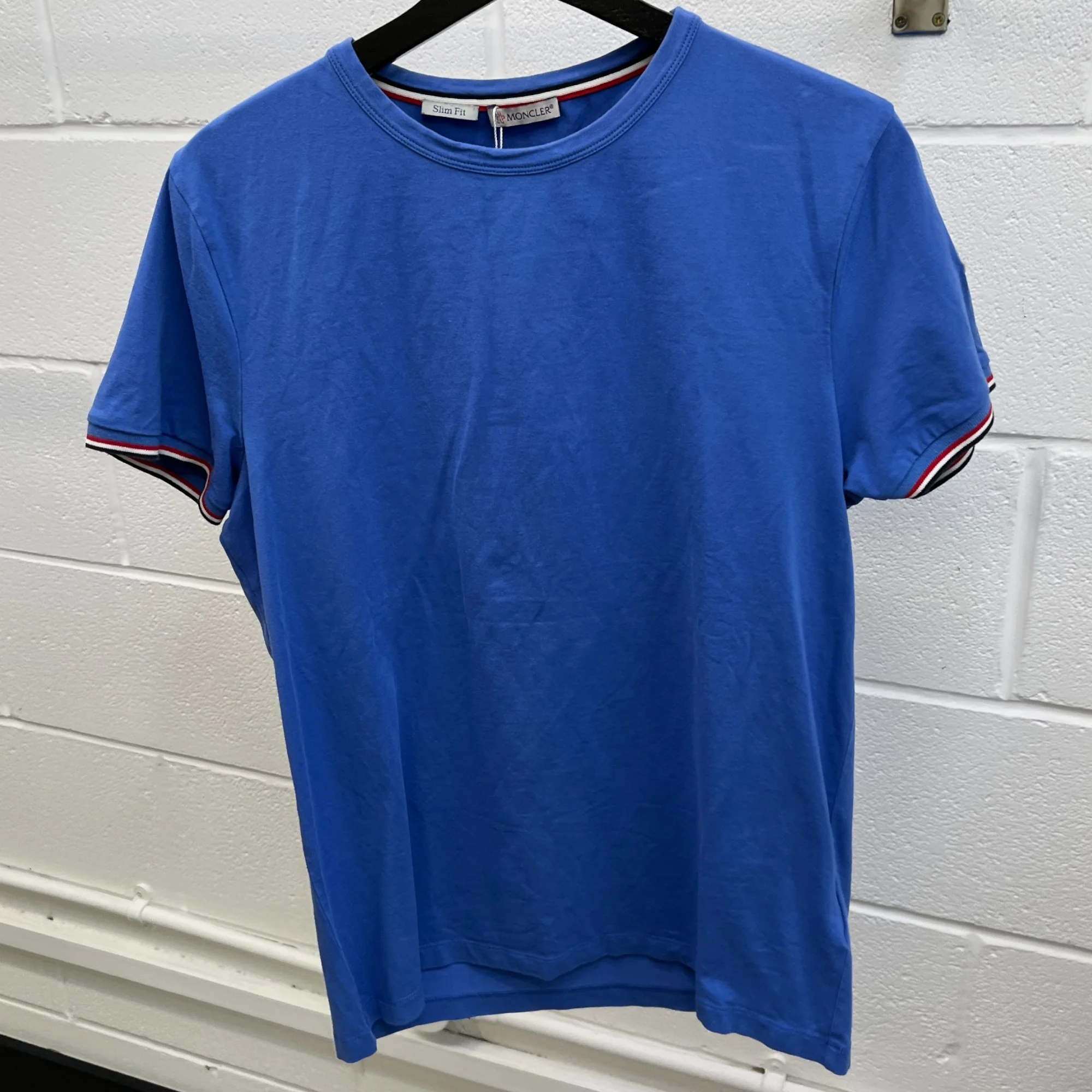Men's Maglia T-Shirt Blue Size L - Image 8