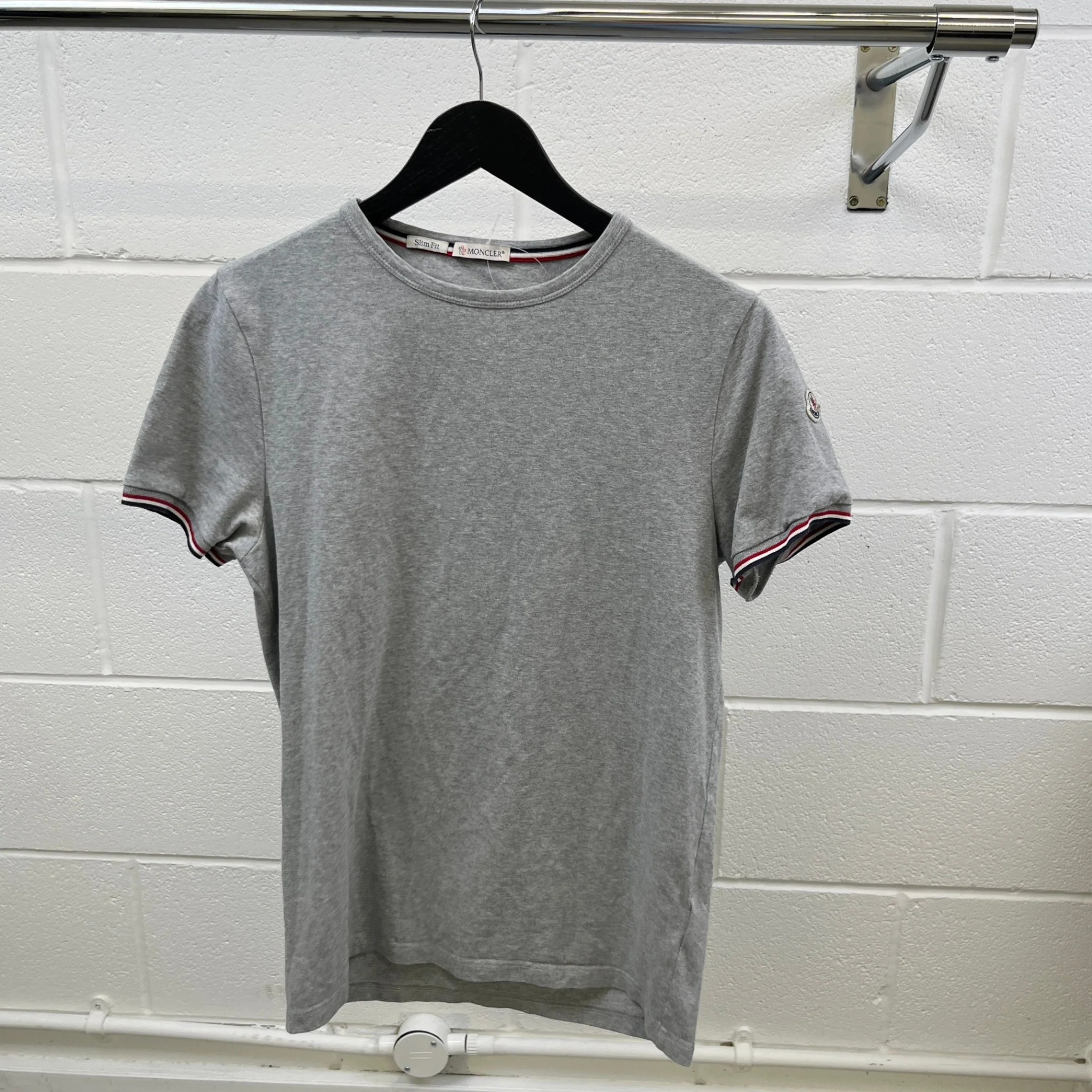 Men's Maglia T-Shirt Grey Size M - Image 9