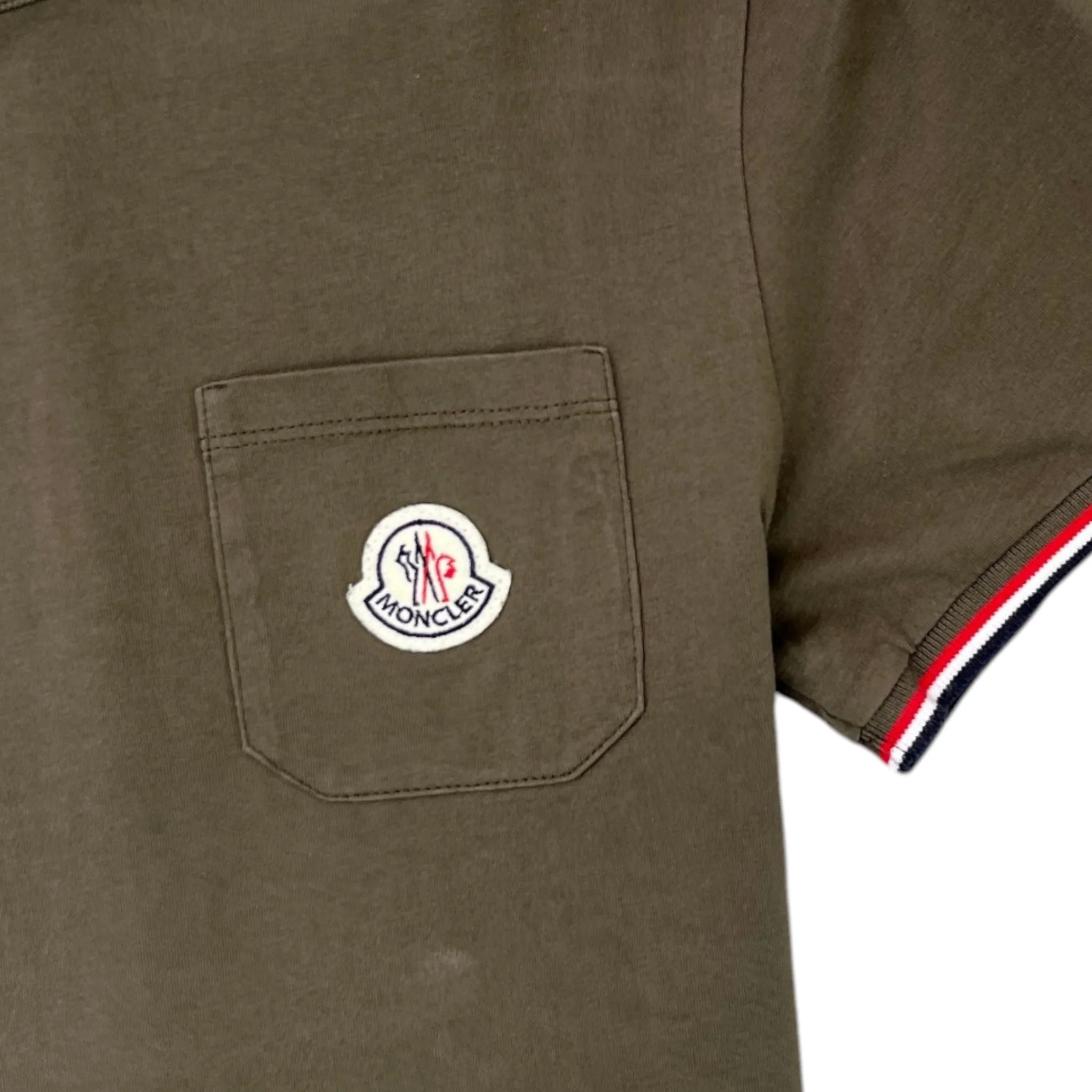 Men's Maglia T-Shirt Khaki Size S - Image 5