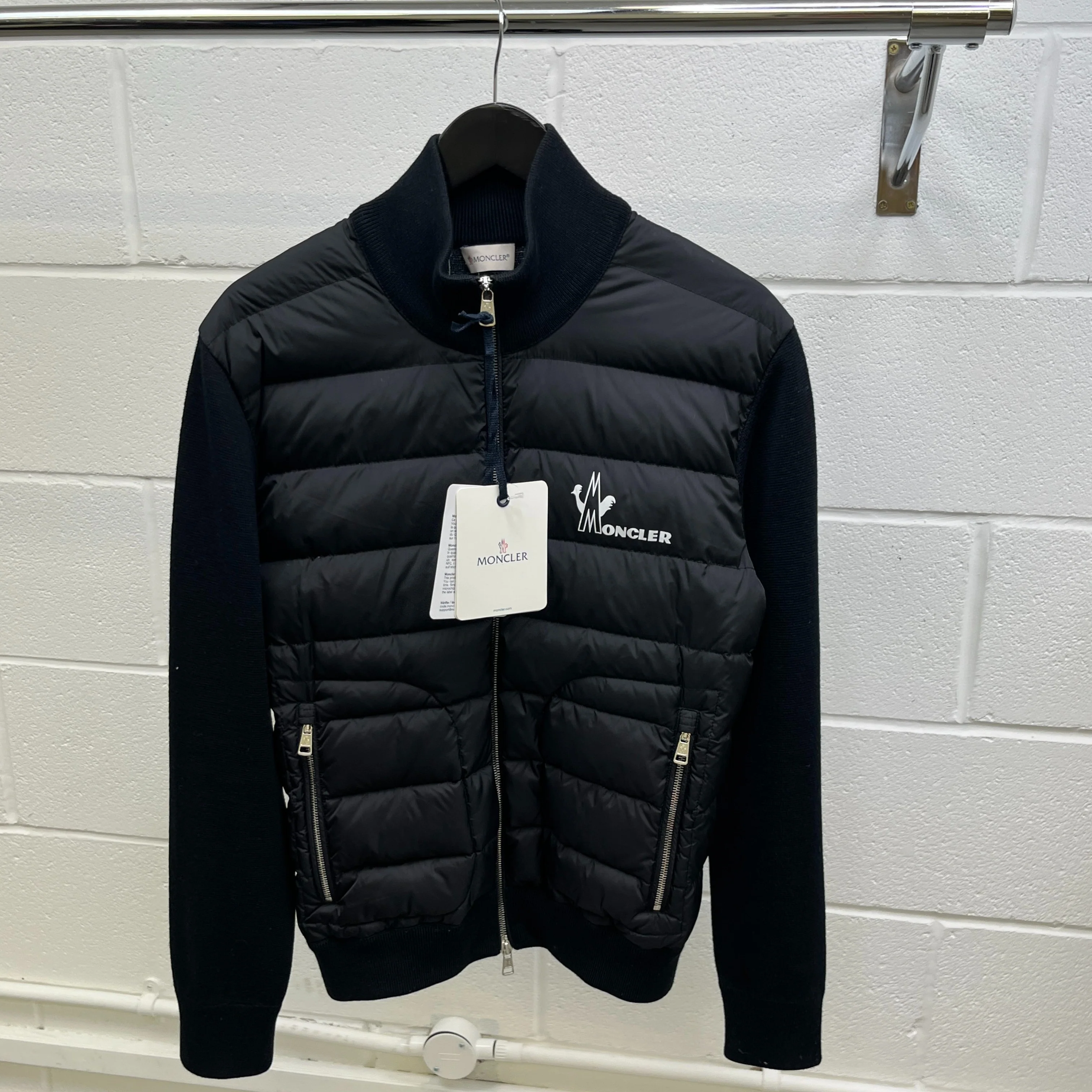 Men's Maglione Jacket Black Size L - Image 11