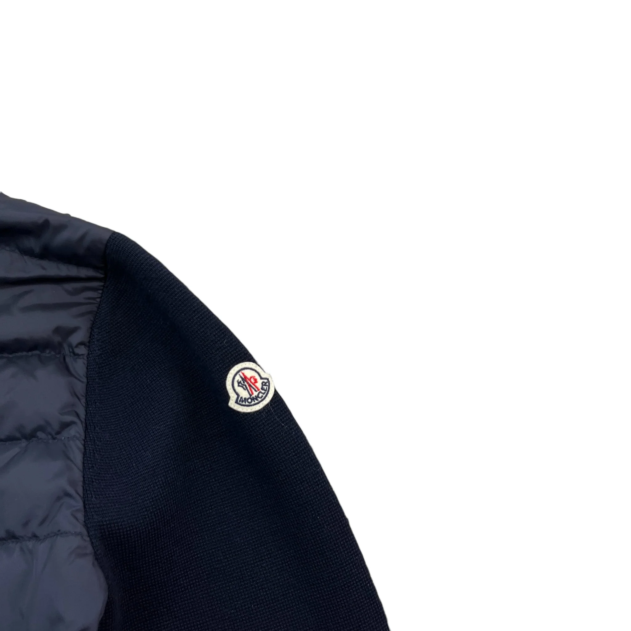 Men's Maglione Tricot Jacket Navy Size M - Image 5