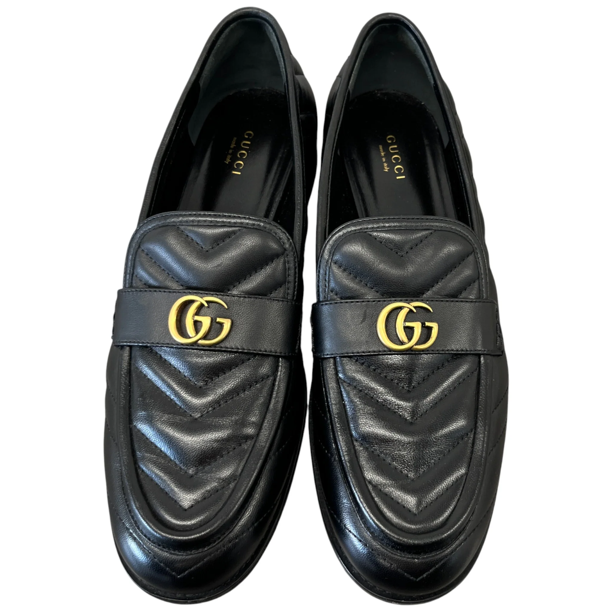 Men's Marmont Matelassé Quilted Loafers Black Size EU 42 / UK 8 - Image 6
