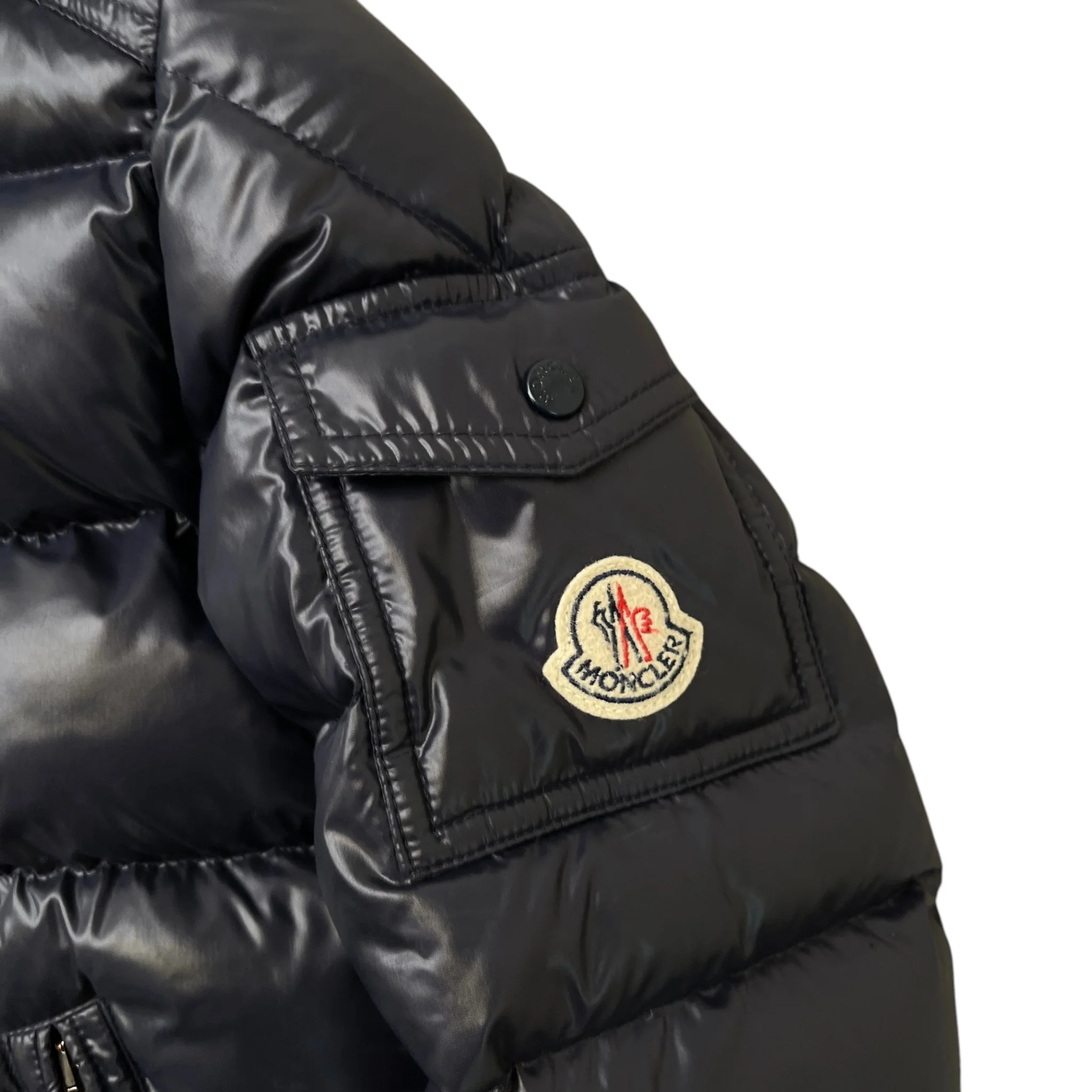 Men's Maya Boys Age 10 Down Jacket Navy Size XXS - Image 5