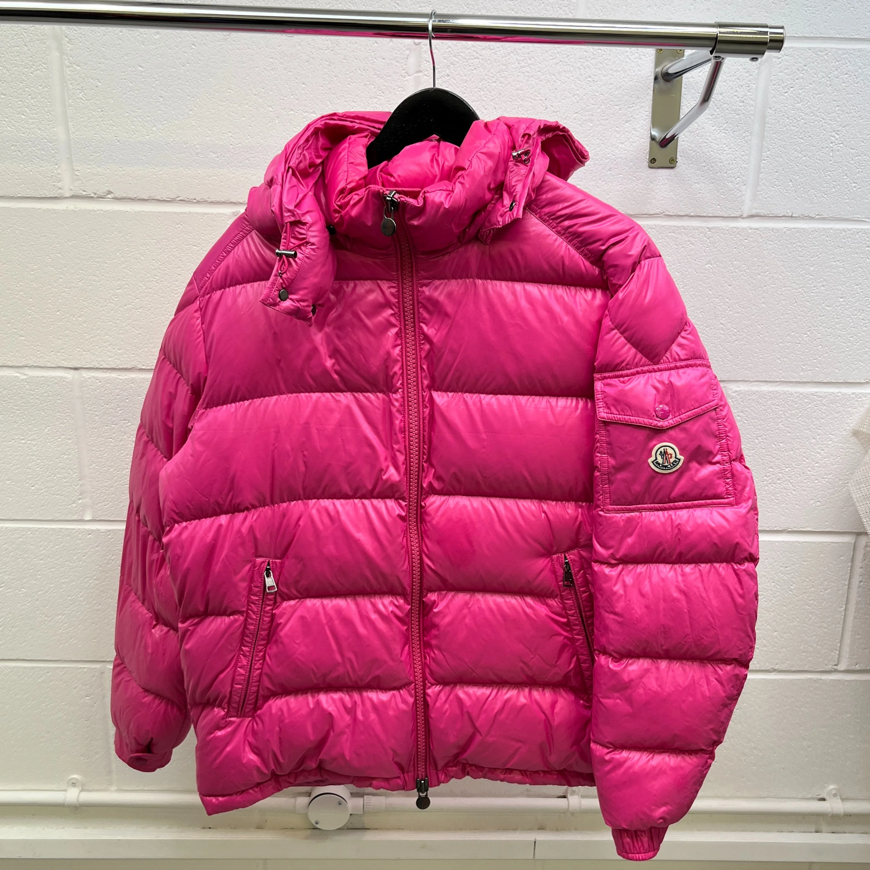 Men's Maya Down Jacket Pink Size 6 / XXXL - Image 11