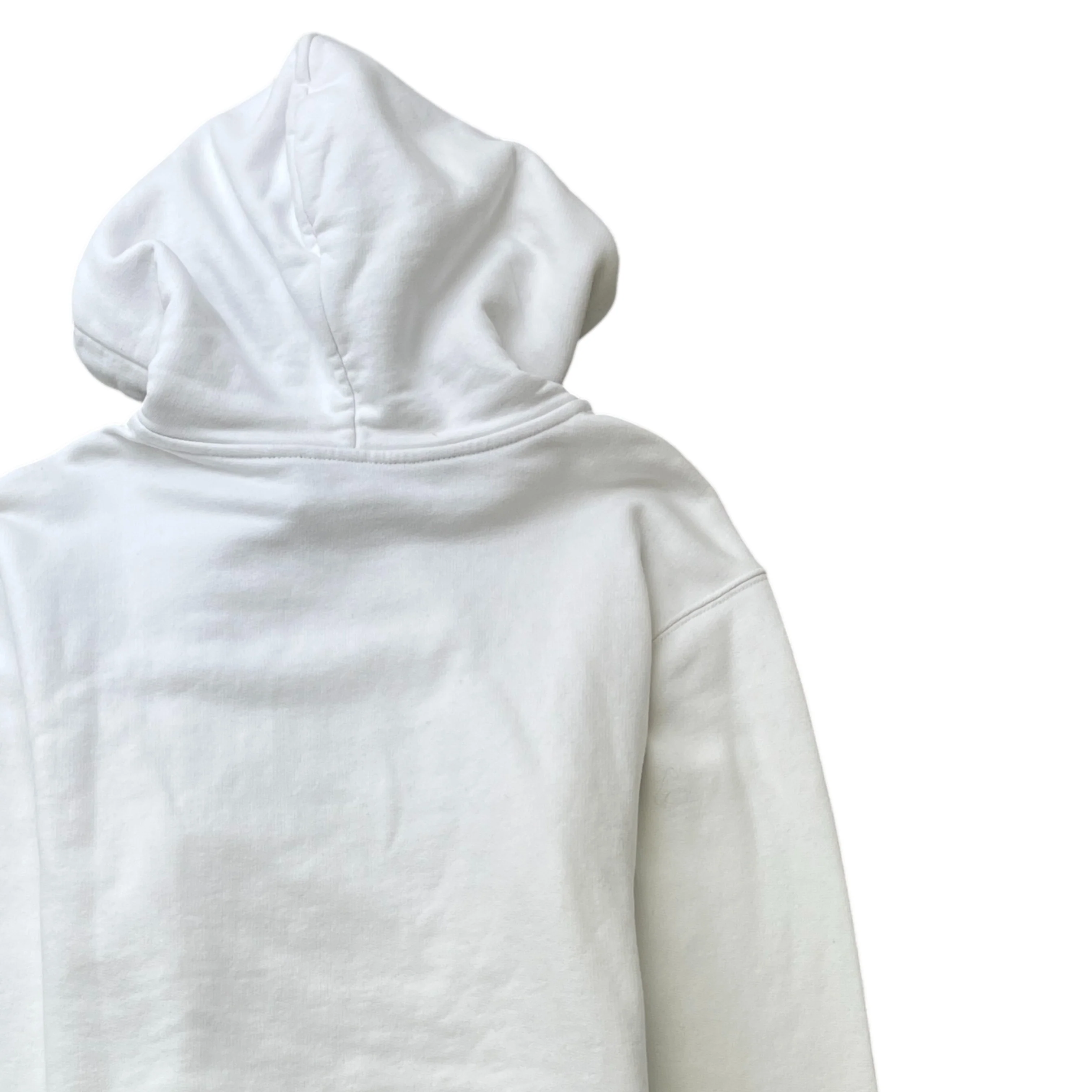 Men's Milano Sprayed Logo Hoodie White Size XS - Image 4