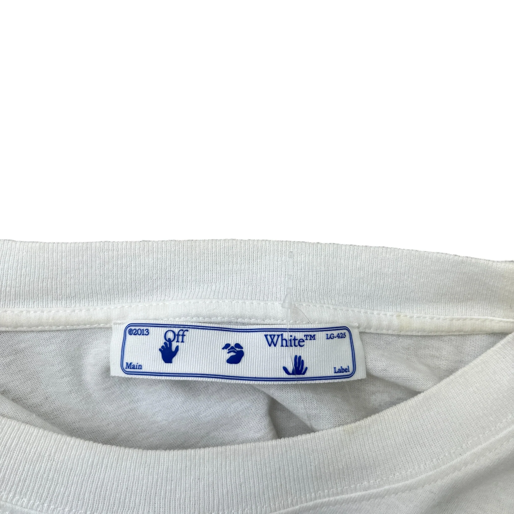 Men's Mona Lisa T-Shirt White Size M - Image 7