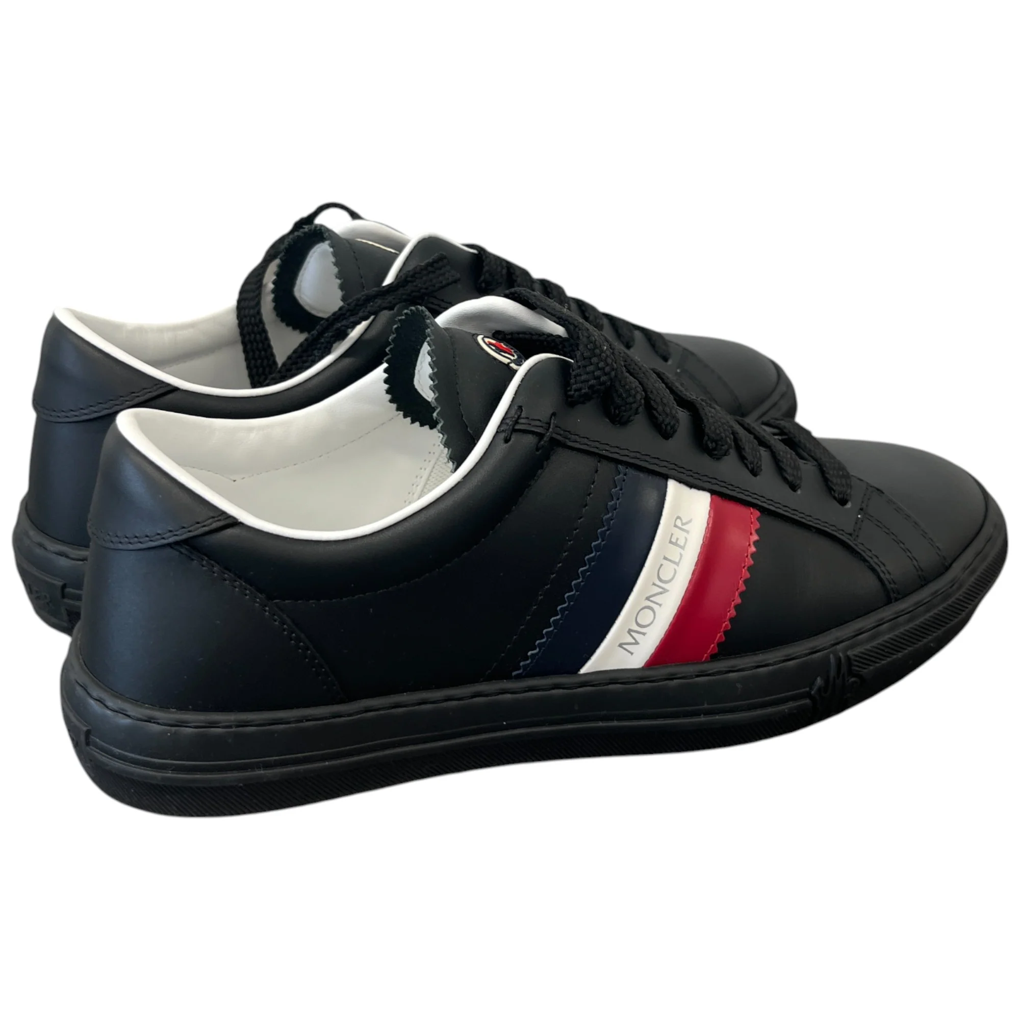 Men's Monaco Scarpa Low Trainers Black Size EU 40 / UK 6 - Image 8