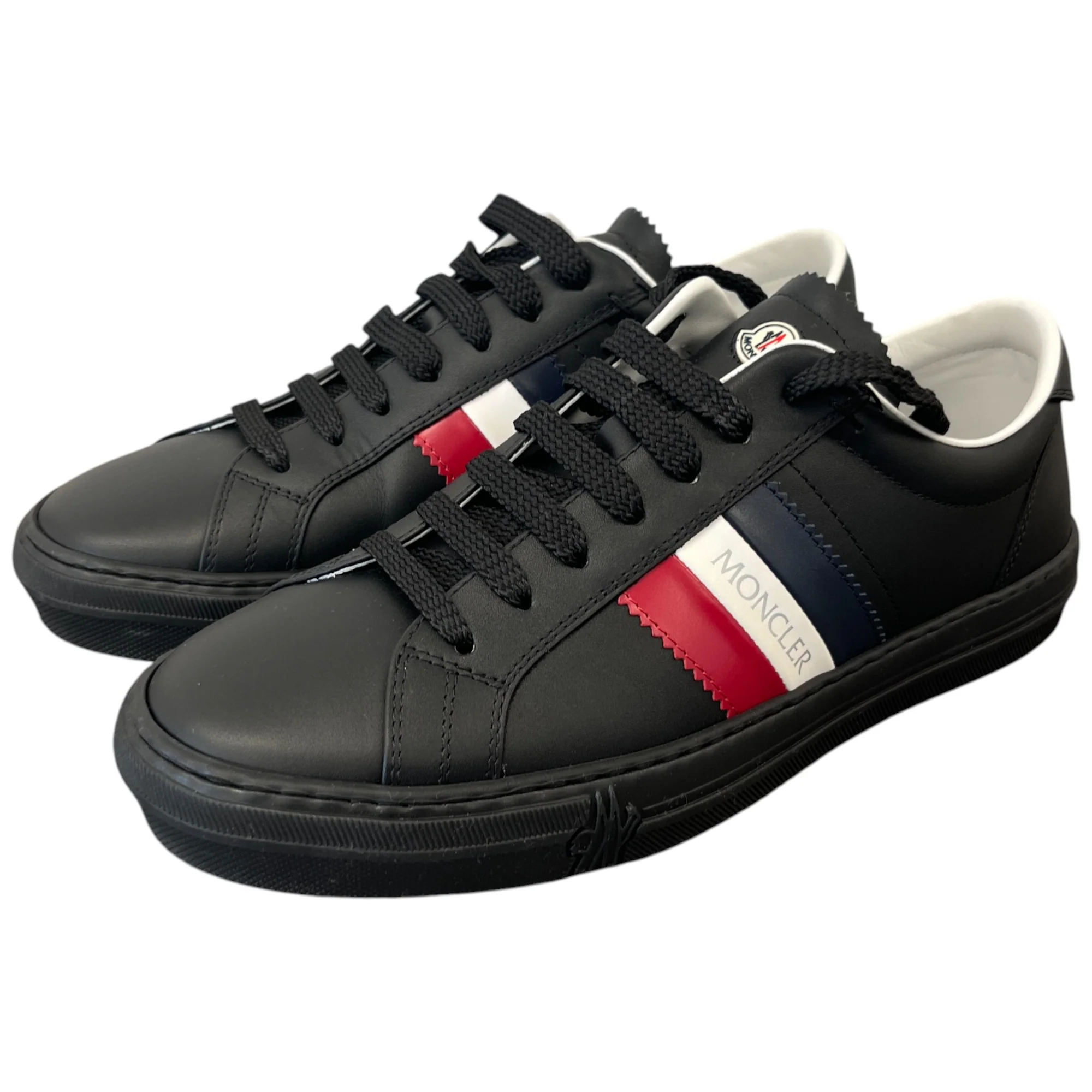 Men's Monaco Scarpa Low Trainers Black Size EU 40 / UK 6 - Image 9