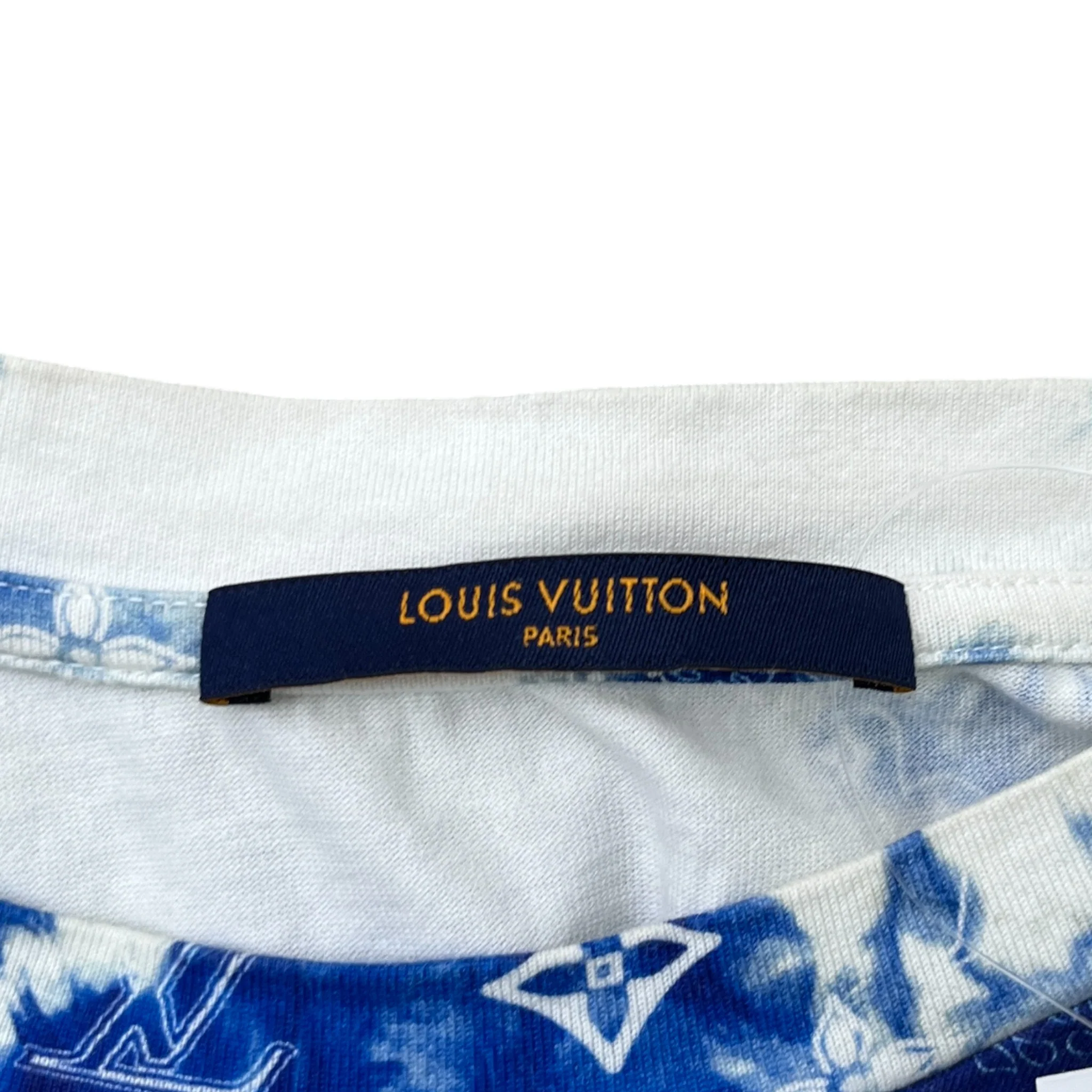 Men's Monogram Bandana T-Shirt Blue Size XXL - Image 7