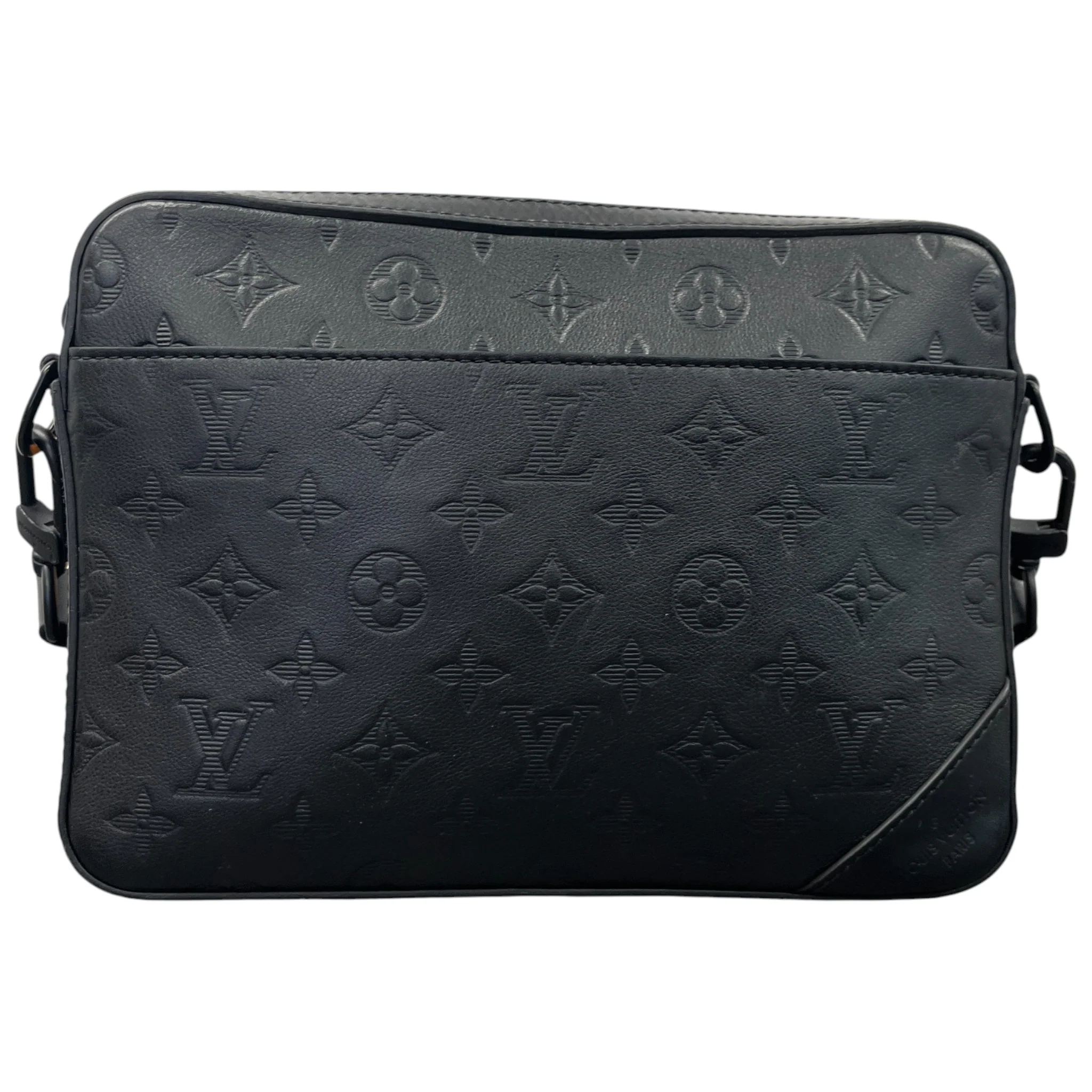 Men's Monogram Duo Messenger Bag Black - Image 3