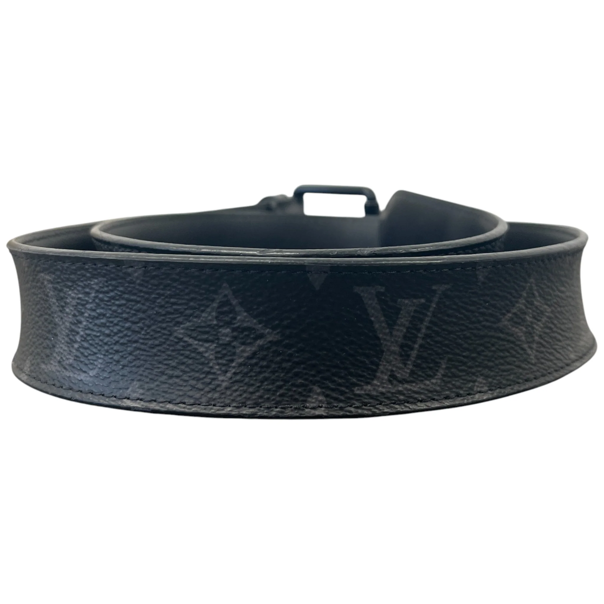 Men's Monogram Eclipse Belt Black Size Waist 30" - Image 3