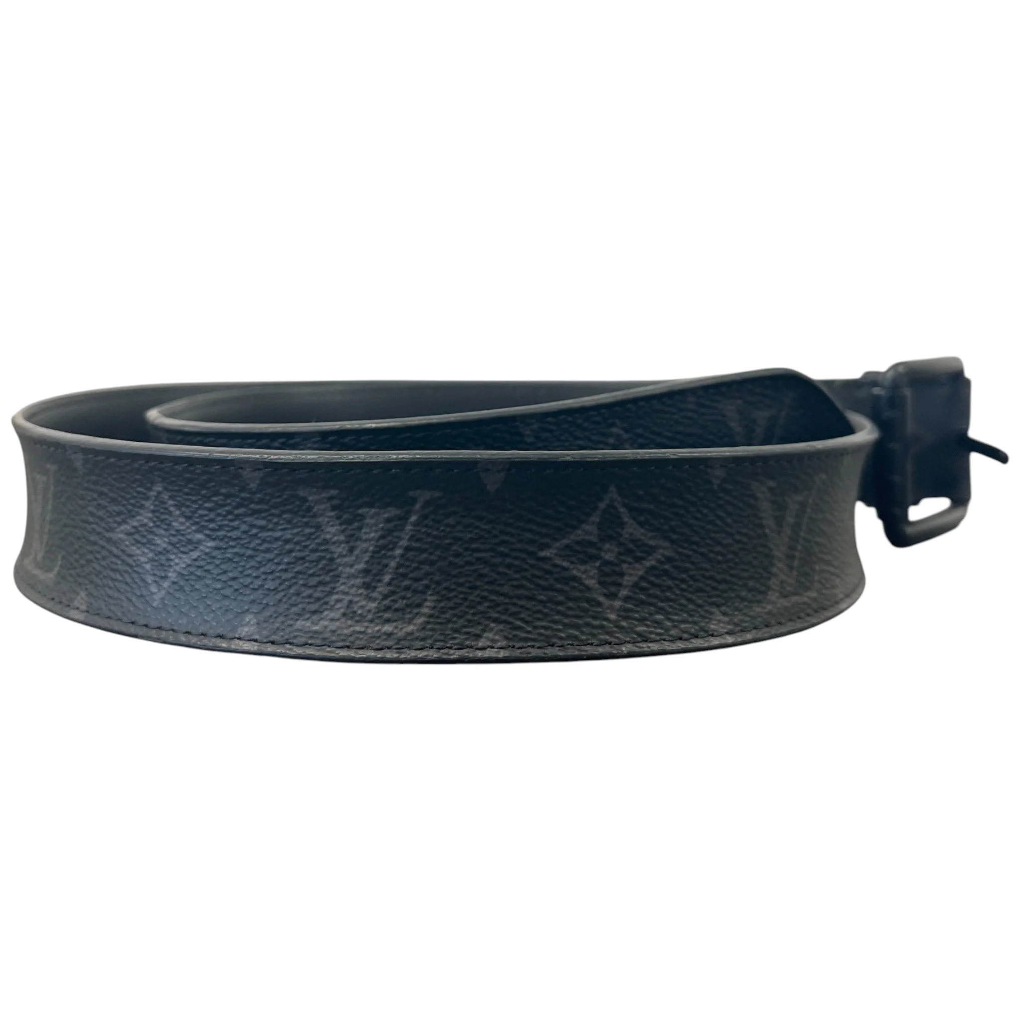 Men's Monogram Eclipse Belt Black Size Waist 30" - Image 4