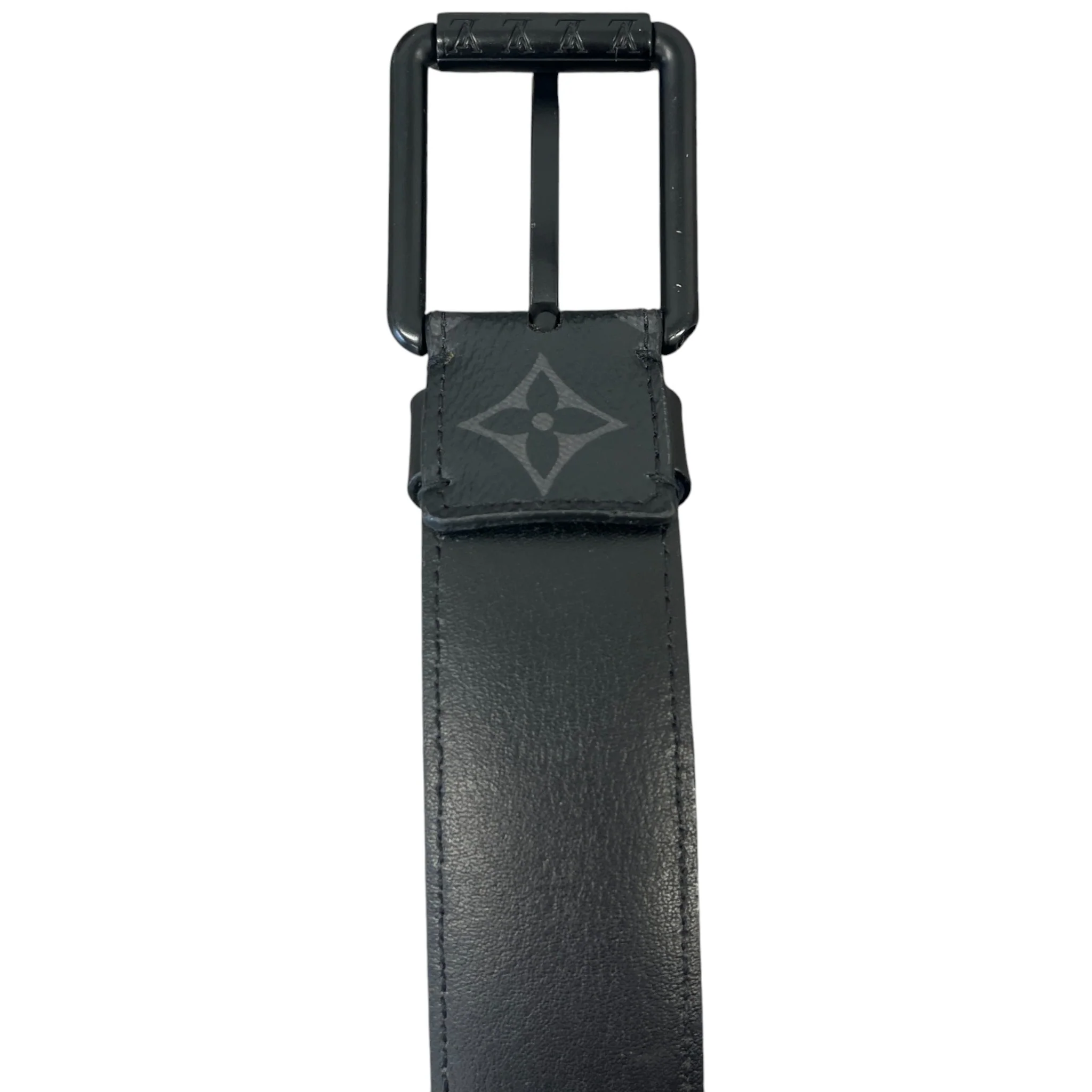 Men's Monogram Eclipse Belt Black Size Waist 30" - Image 6