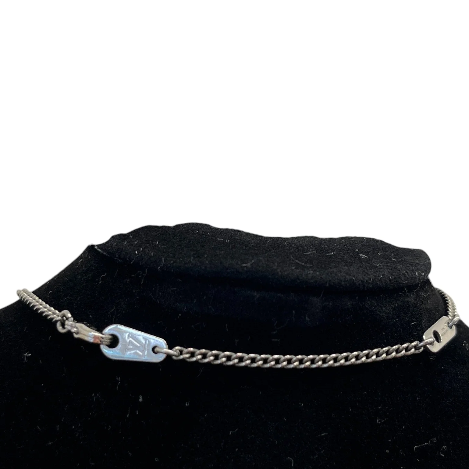 Men's Monogram Eclipse Charms Necklace Silver - Image 5