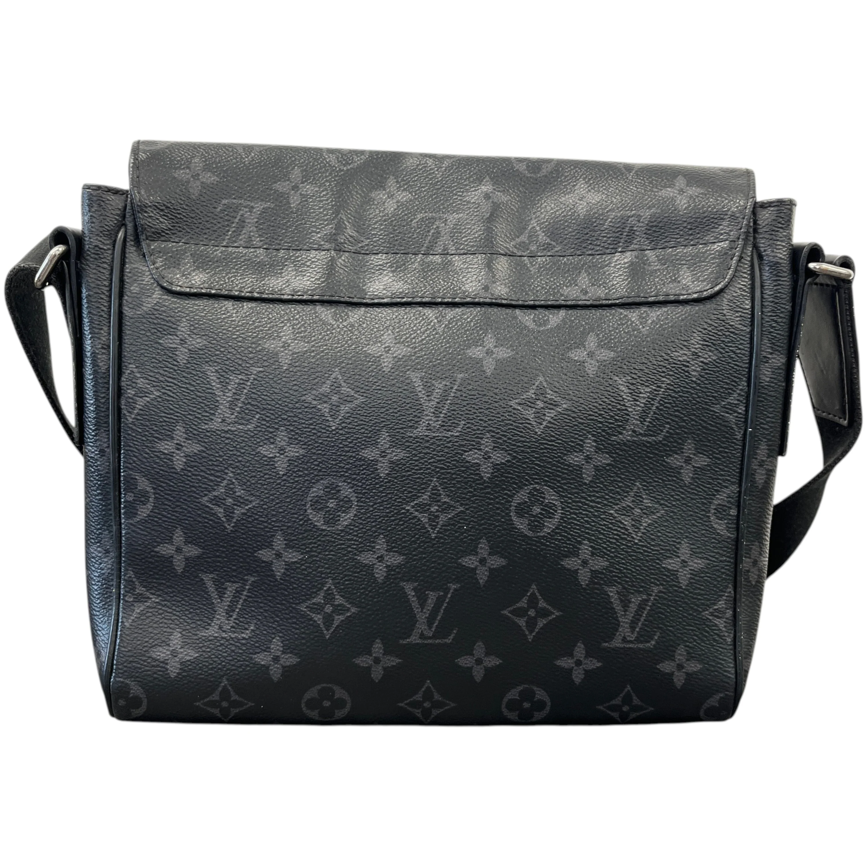 Men's Monogram Eclipse District Pm Messenger Bag Black - Image 5