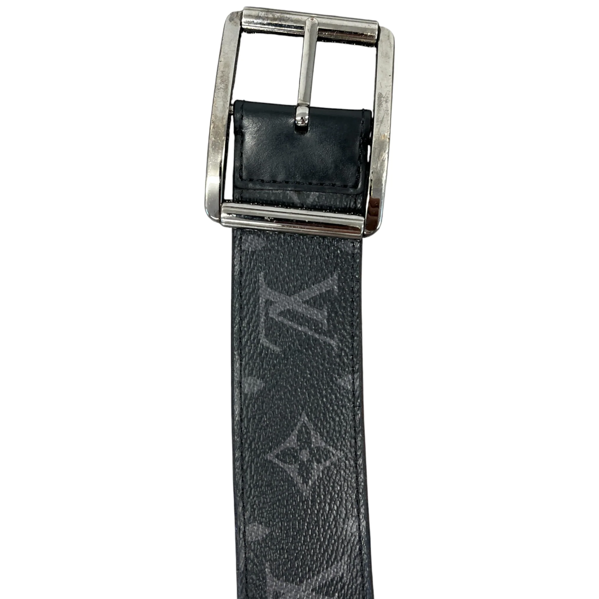 Men's Monogram Eclipse Reversible Belt Black - Image 5