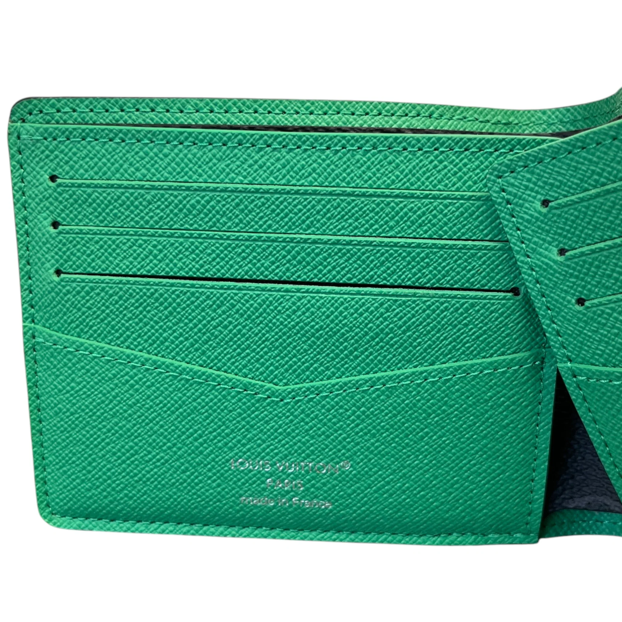 Men's Monogram Eclipse Slender Wallet Black - Image 7