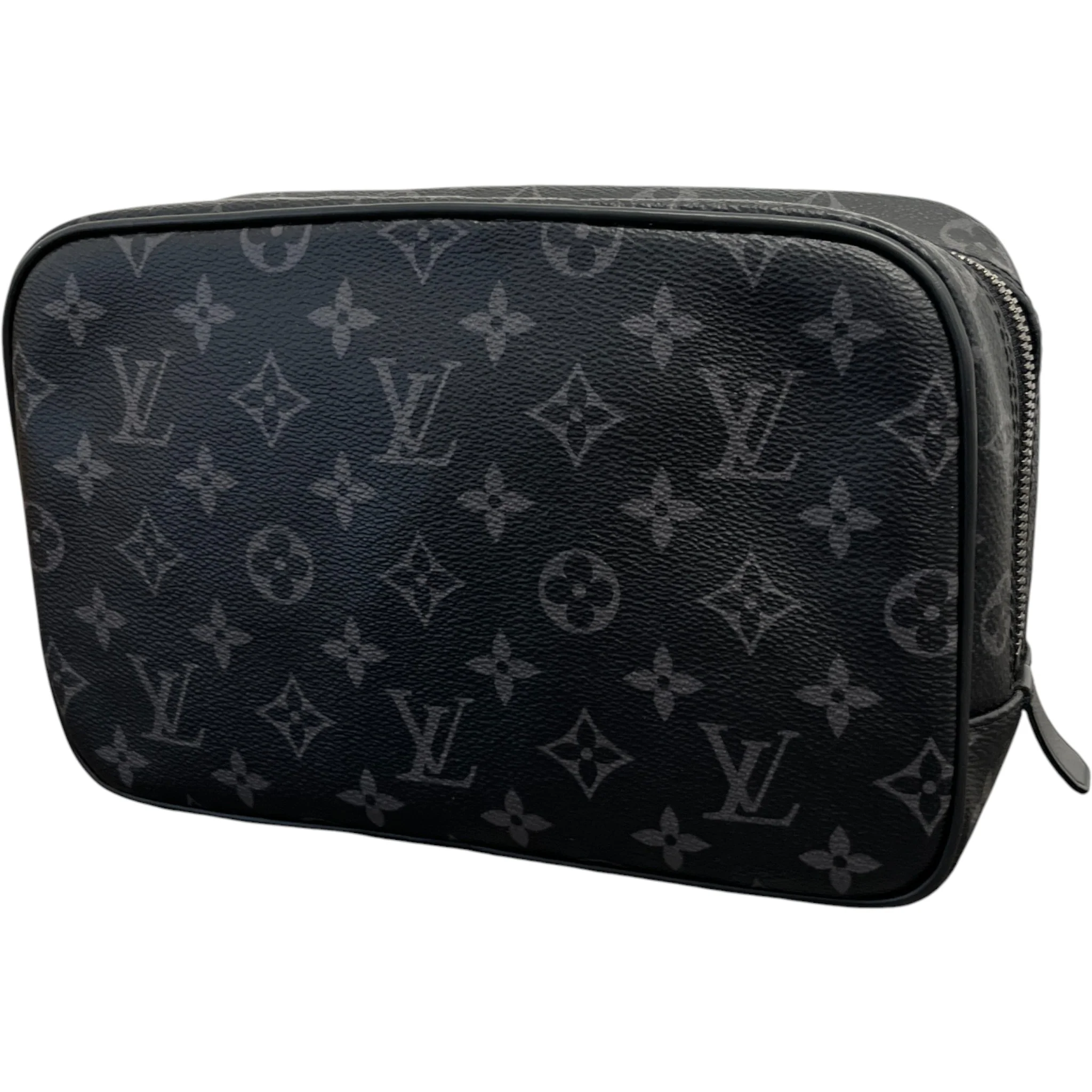 Men's Monogram Eclipse Toiletry Gm Pouch Black - Image 7