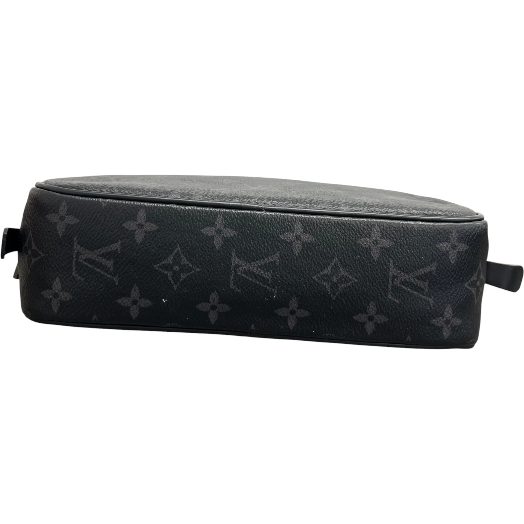 Men's Monogram Eclipse Toiletry Pouch Gm Toiletry Bag Black - Image 10
