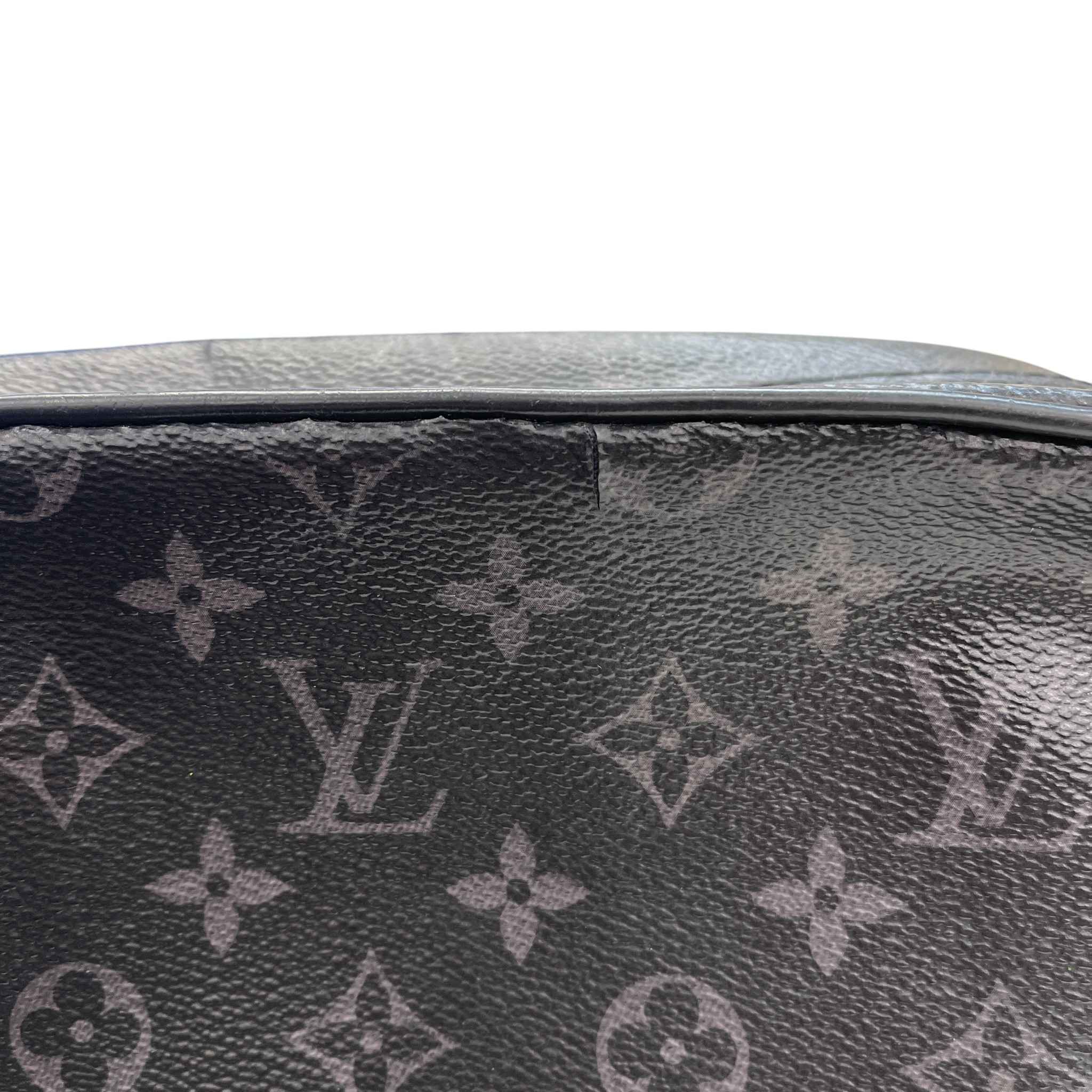 Men's Monogram Eclipse Toiletry Pouch Gm Toiletry Bag Black - Image 14