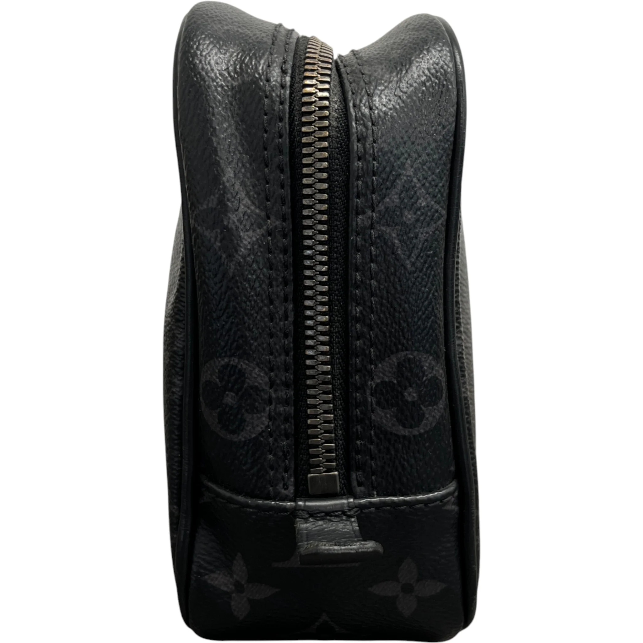 Men's Monogram Eclipse Toiletry Pouch Gm Toiletry Bag Black - Image 5