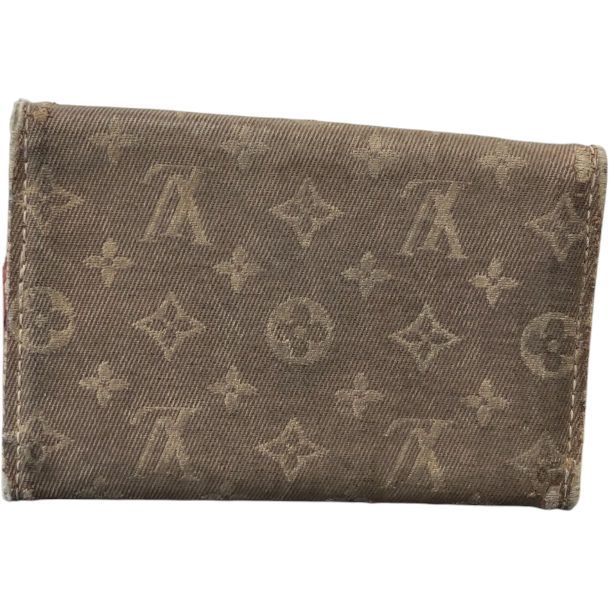 Men's Monogram Key Case Card Holder Beige - Image 2