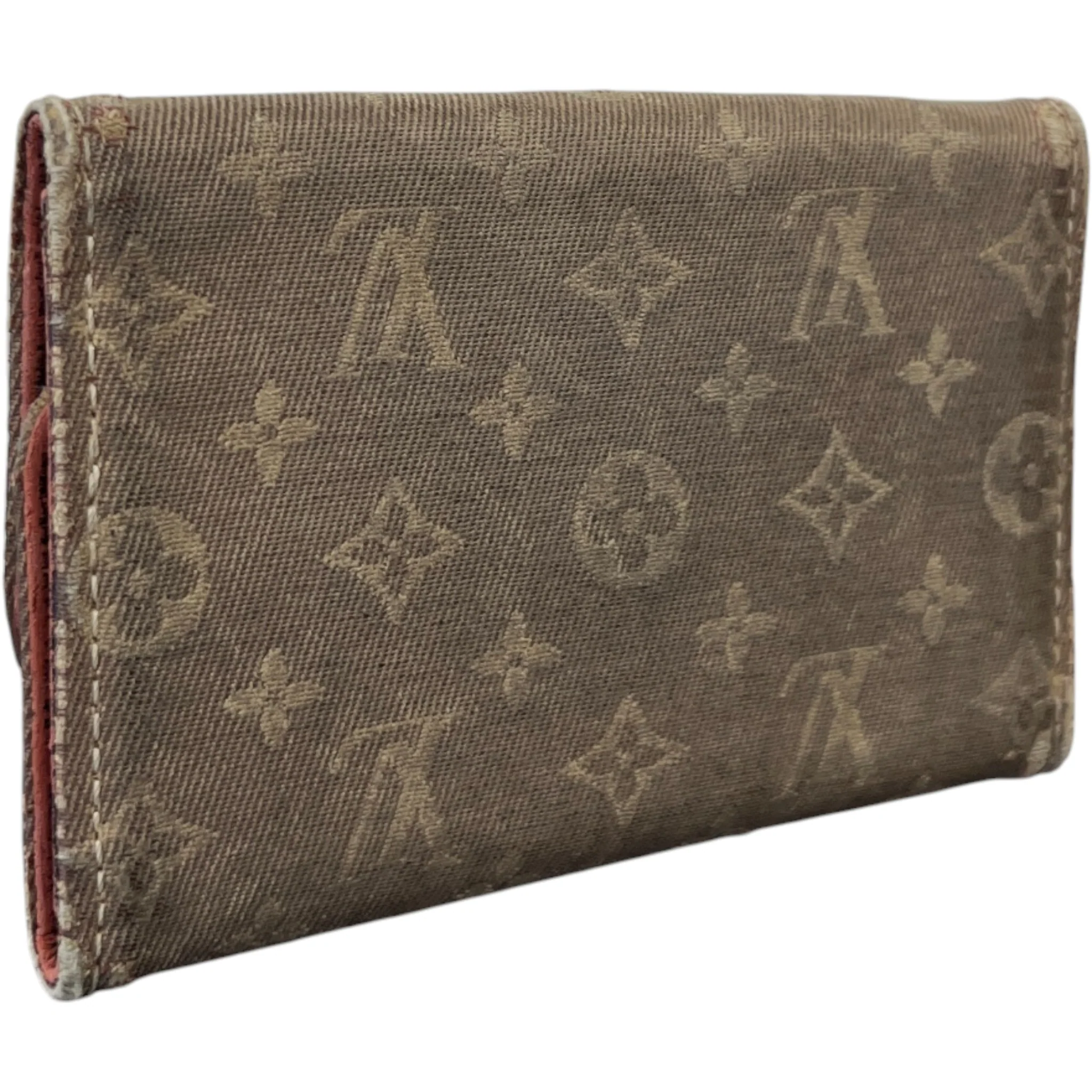 Men's Monogram Key Case Card Holder Beige - Image 7