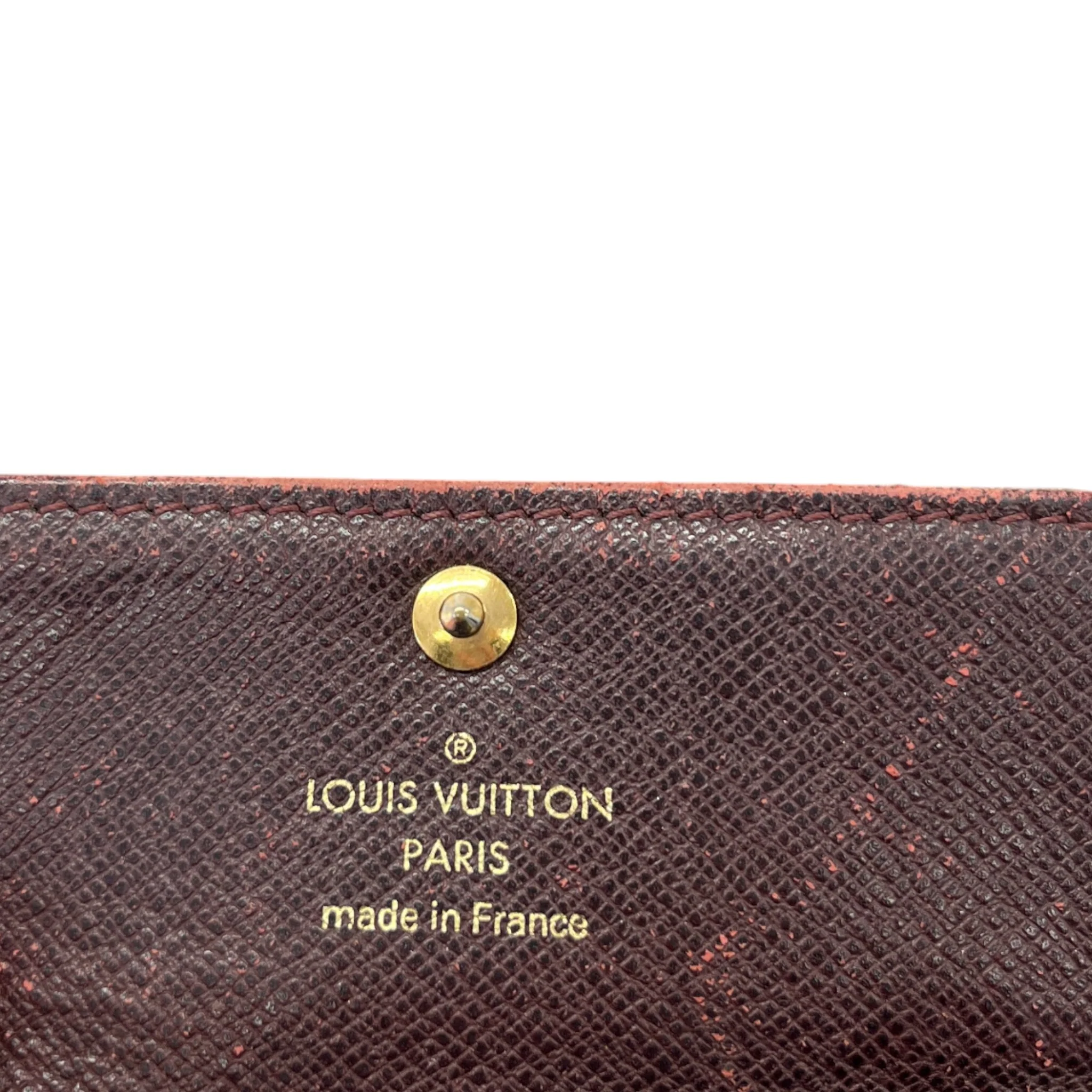 Men's Monogram Key Case Card Holder Beige - Image 9