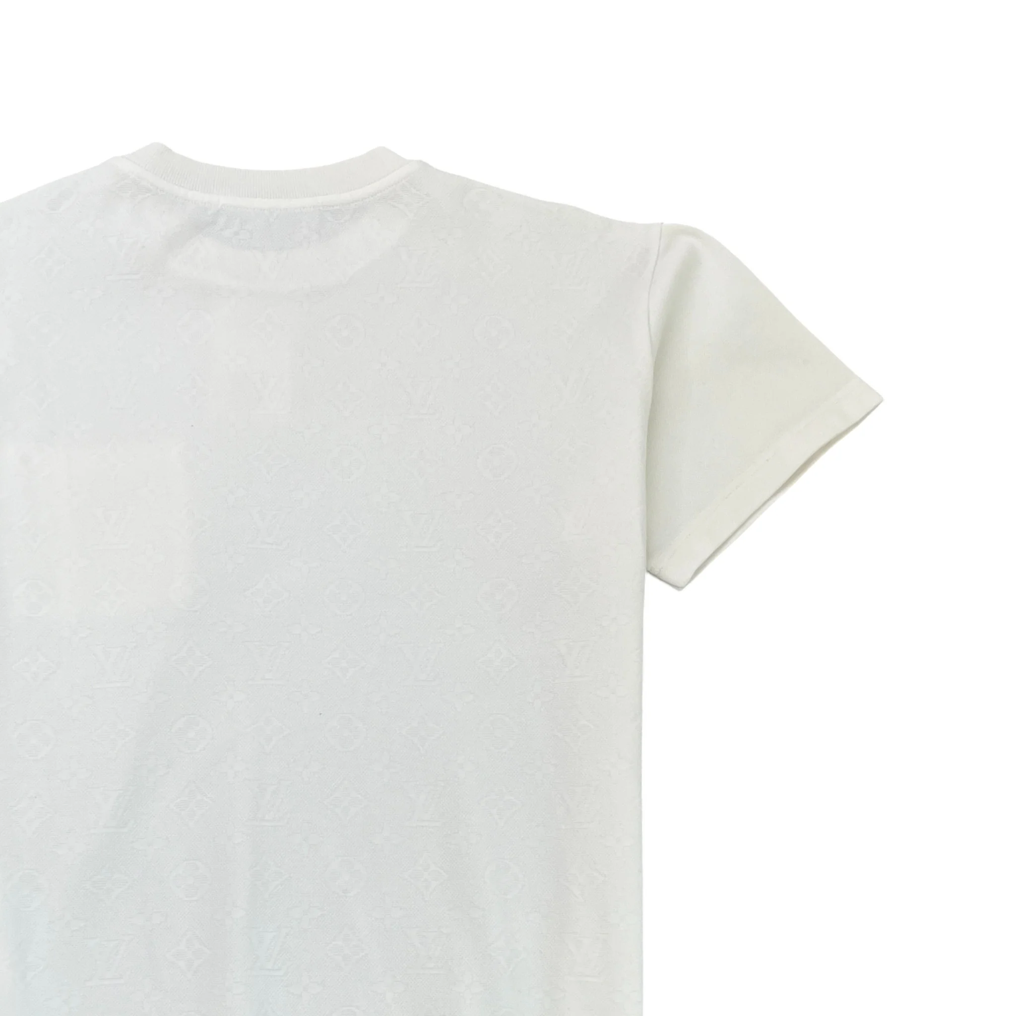 Men's Monogram Pocket T-Shirt White Size S - Image 4